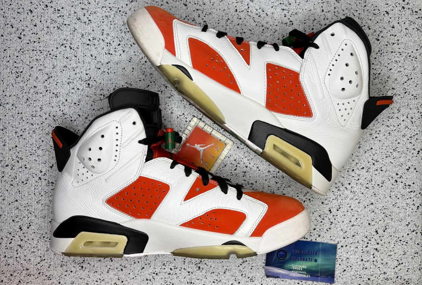 Jordan 6 Gatorade 10 Men/11.5 Women “Preowned”