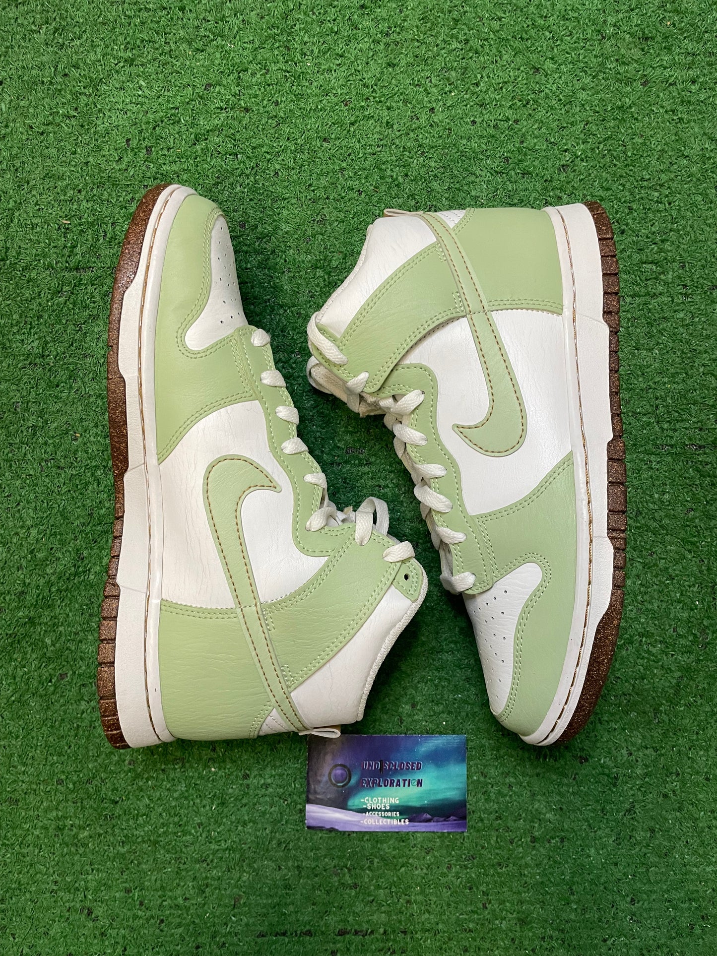 Nike Dunk high inspected by swoosh 8men/9.5women