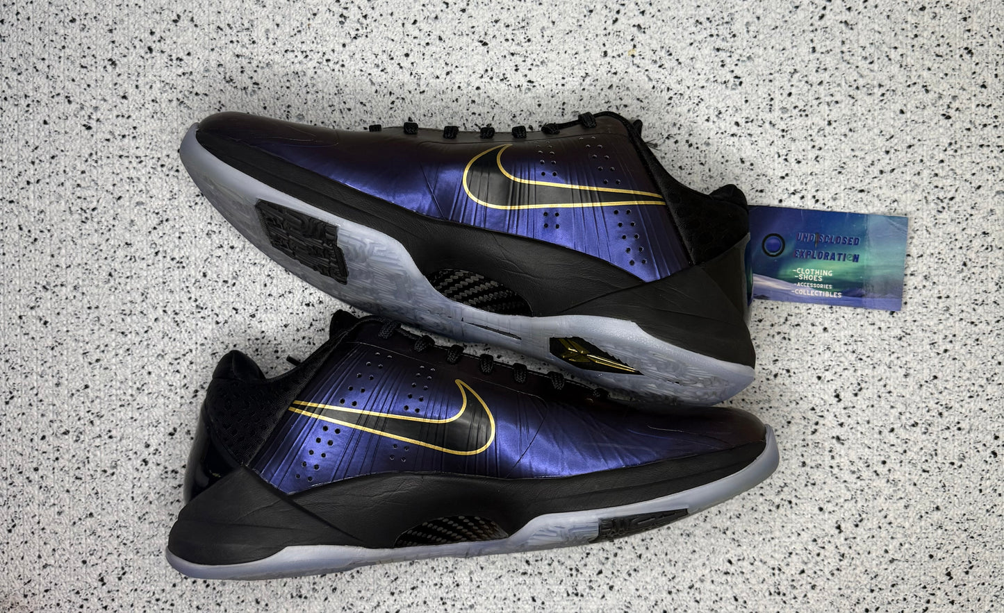 Kobe 5 Year Of Mamba Eggplant 8.5 Men/10 Women “ Preowned”