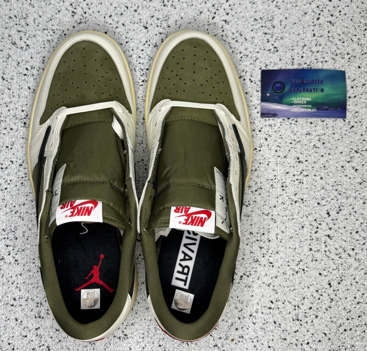 Jordan 1 Low Travis Scott Medium Olive