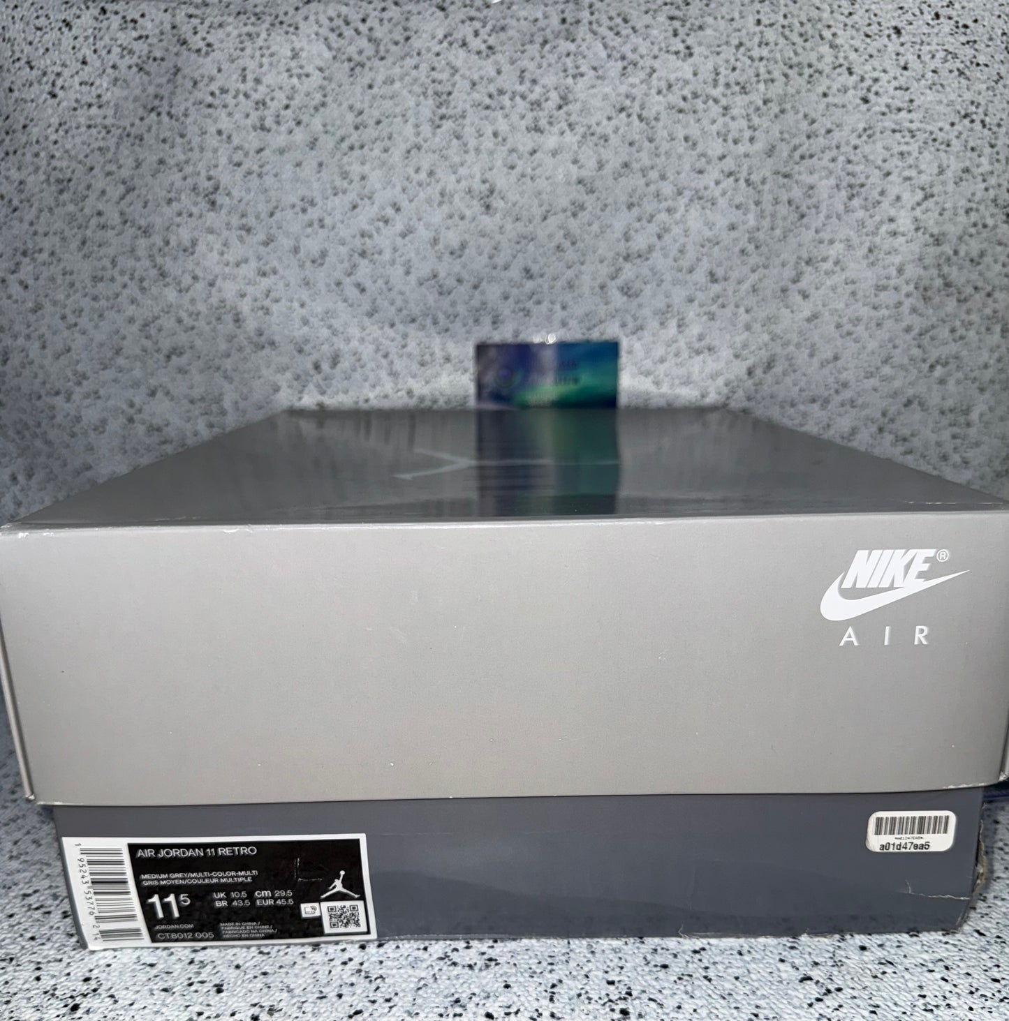 Jordan 11 Cool Grey 11.5 Men/13 Women “Preowned”