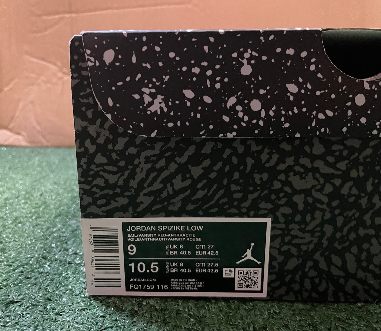 Jordan Spizike sail anthracite coconut