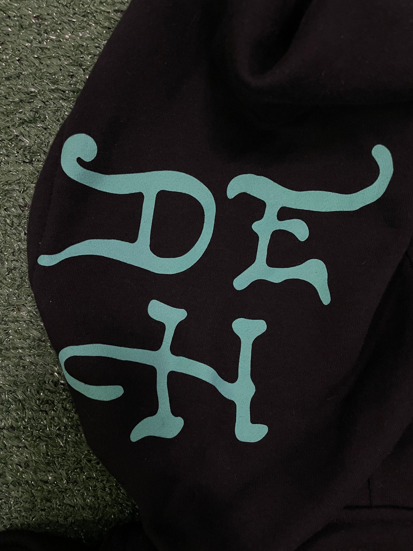 Ed Hardy zip up all over print tiger hoodie