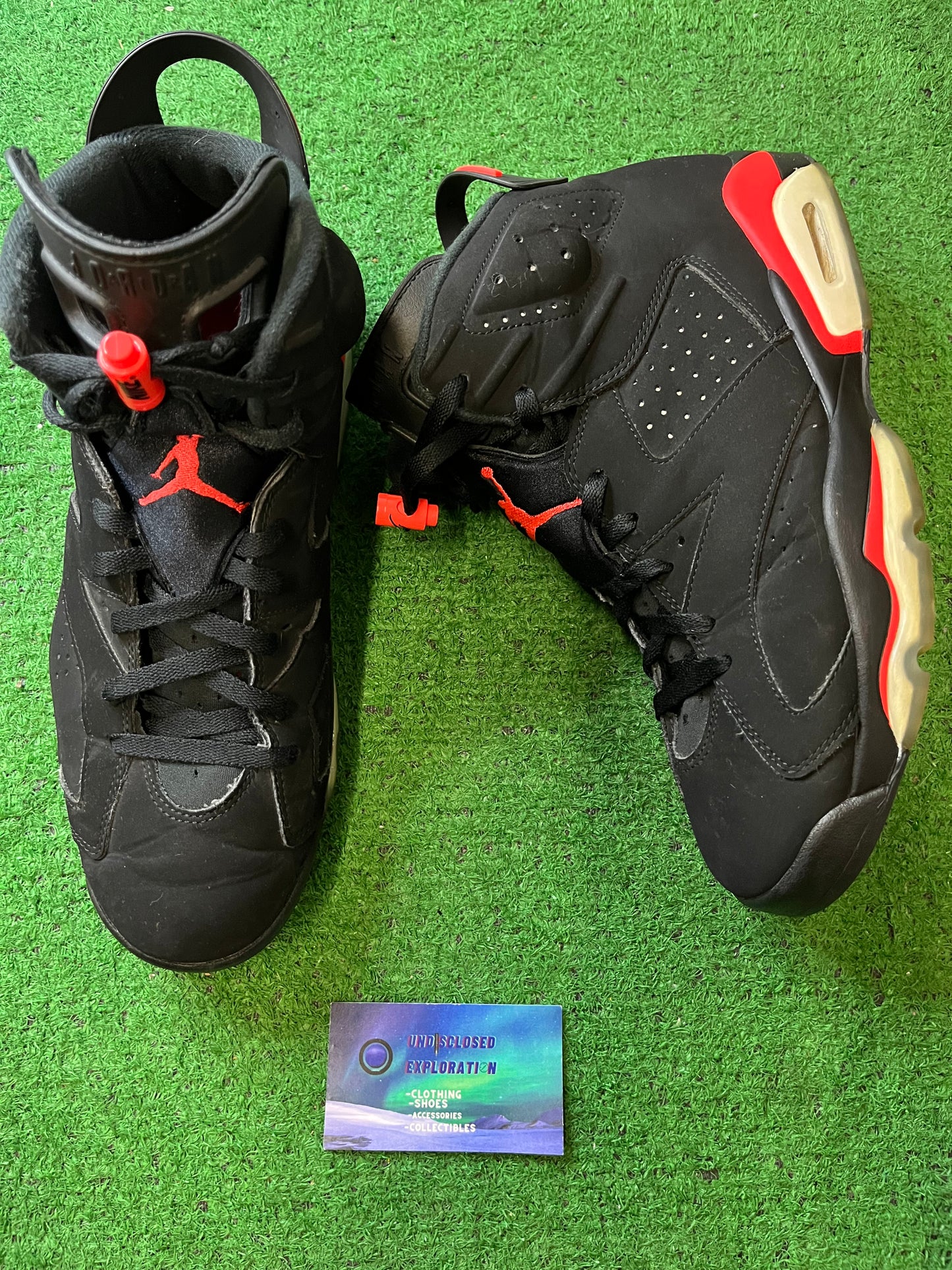 Jordan 6 black infrared 2019 size 10.5men/12women