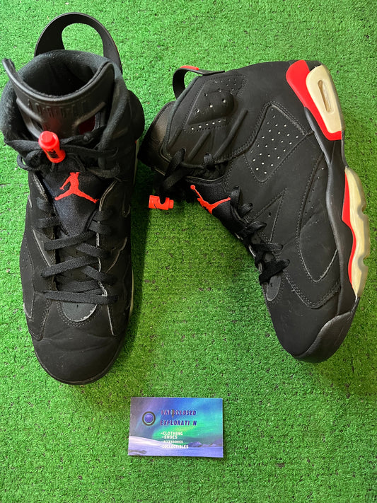 Jordan 6 black infrared 2019 size 10.5men/12women
