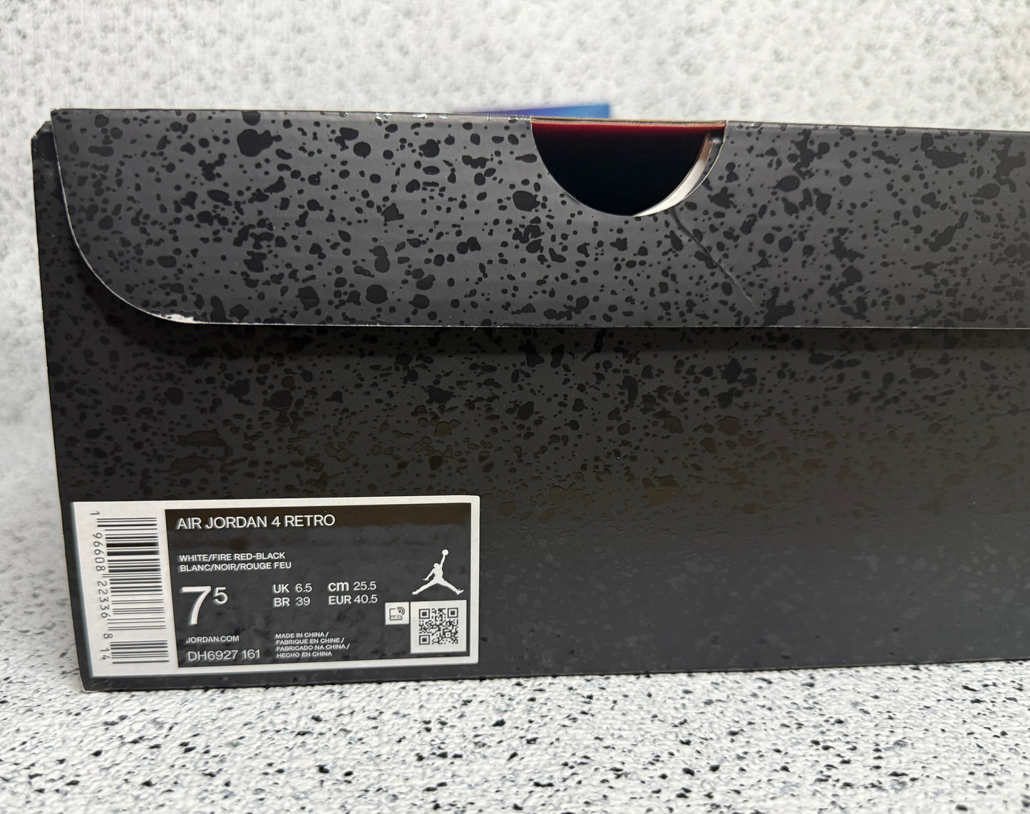 Jordan 4 Red Cement