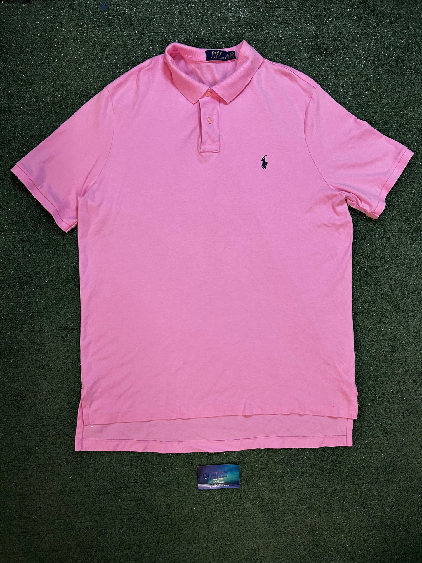 Vintage pink polo Ralph Lauren short sleeve
