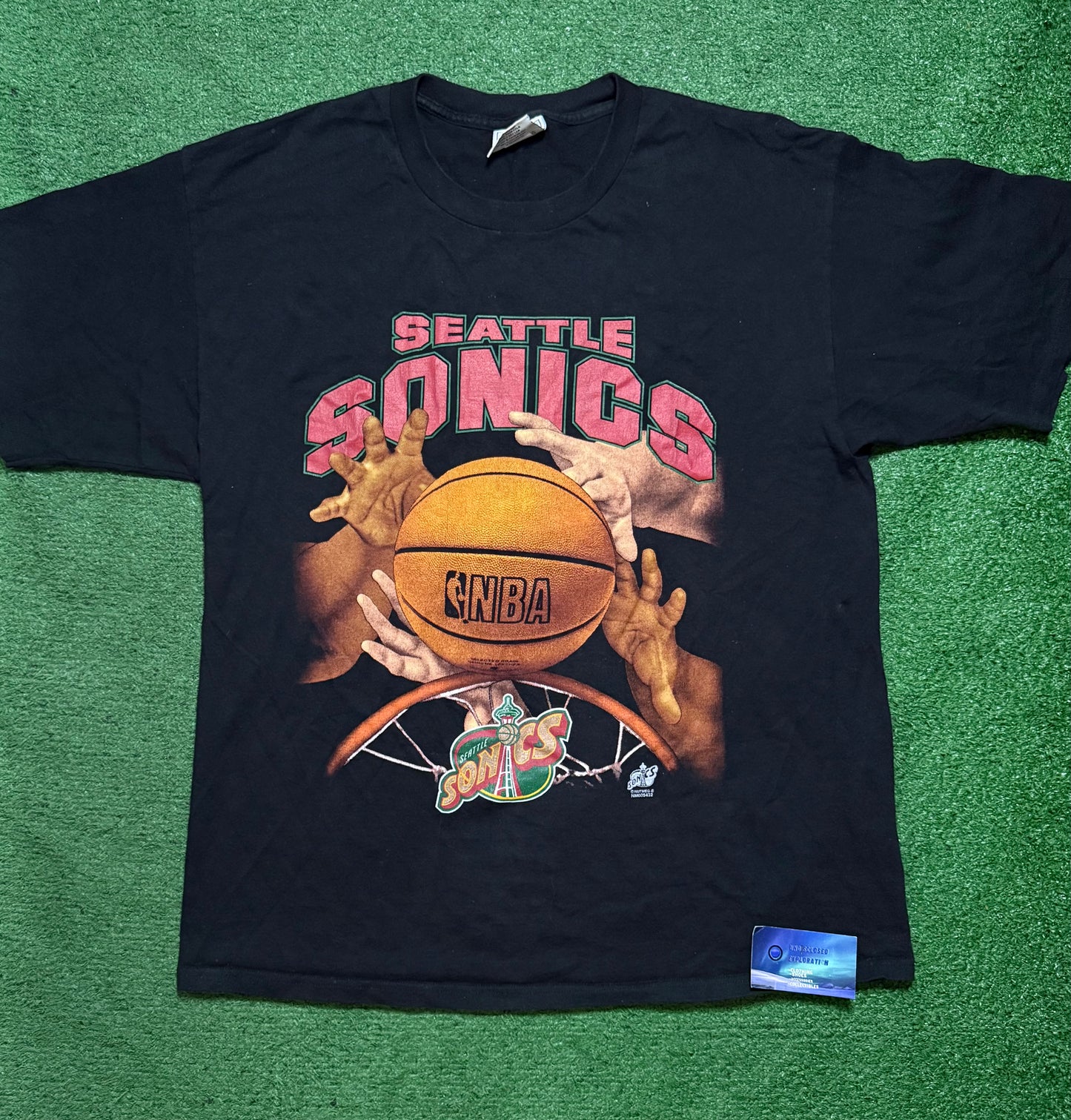 Vintage Seattle SuperSonics Shirt Rebound