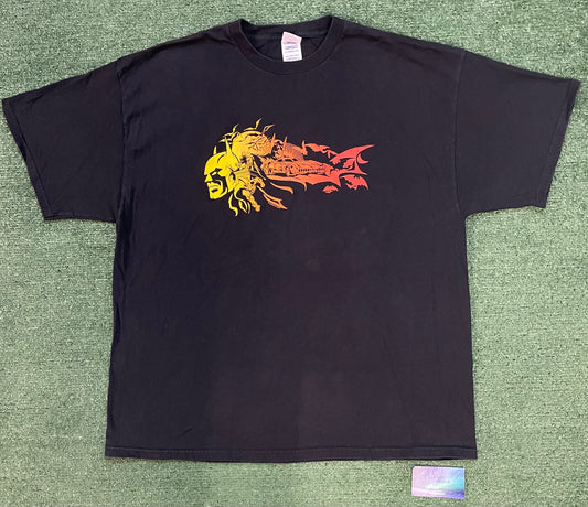 Vintage 2000s Batman gradient tee