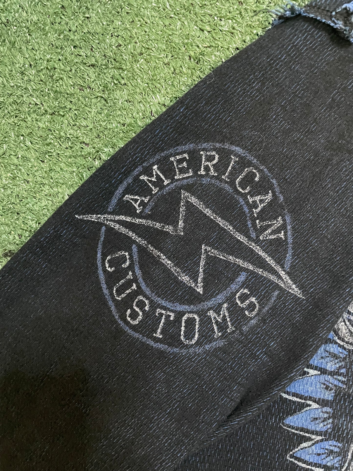 Vintage Affliction black and blue longsleeve