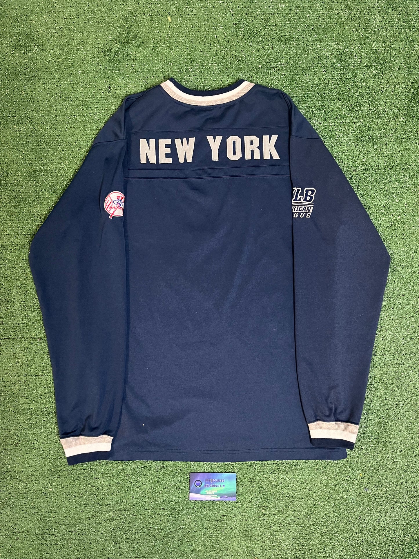 Vintage 1990s New York yankee MLB pullover