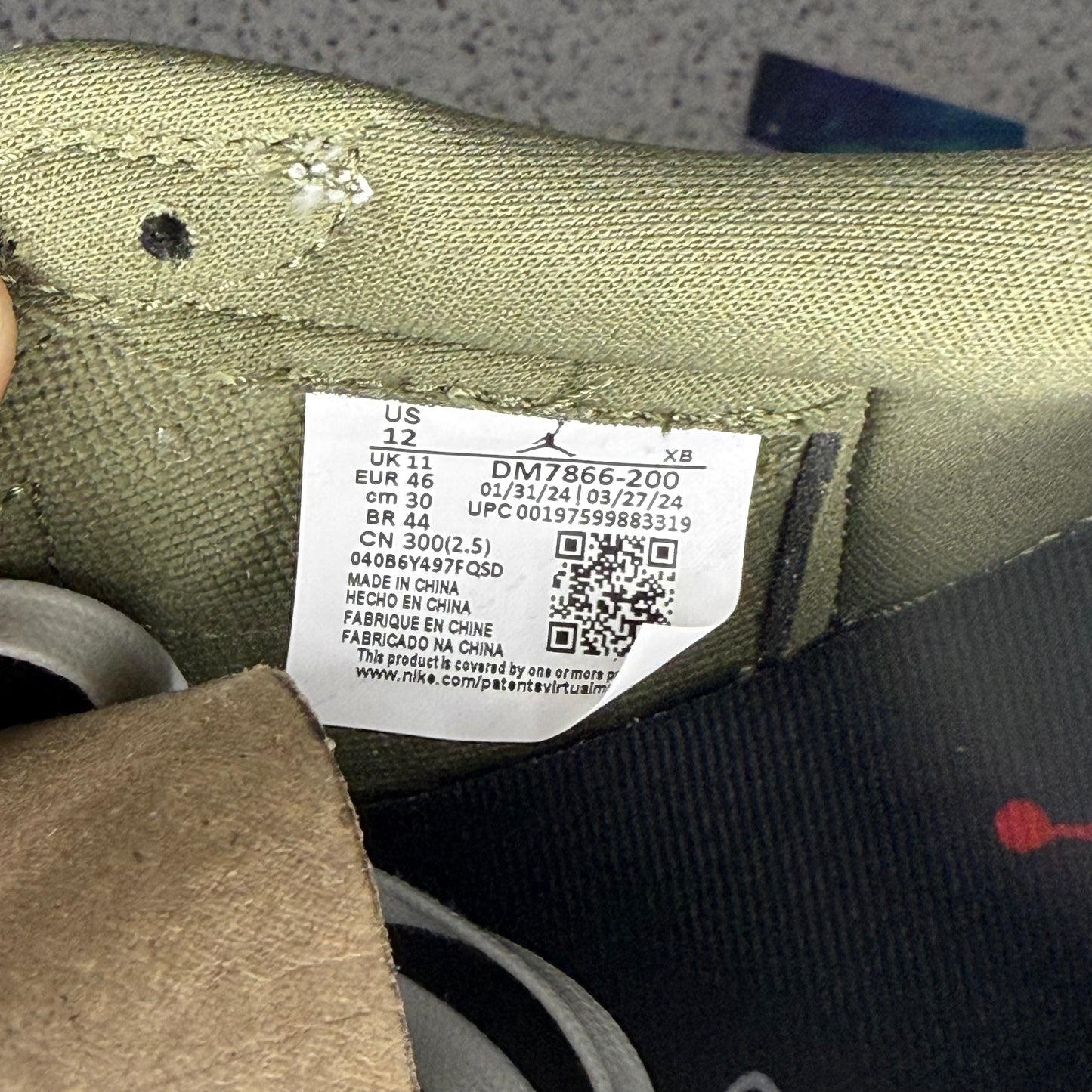 Jordan 1 Low Travis Scott Medium Olive