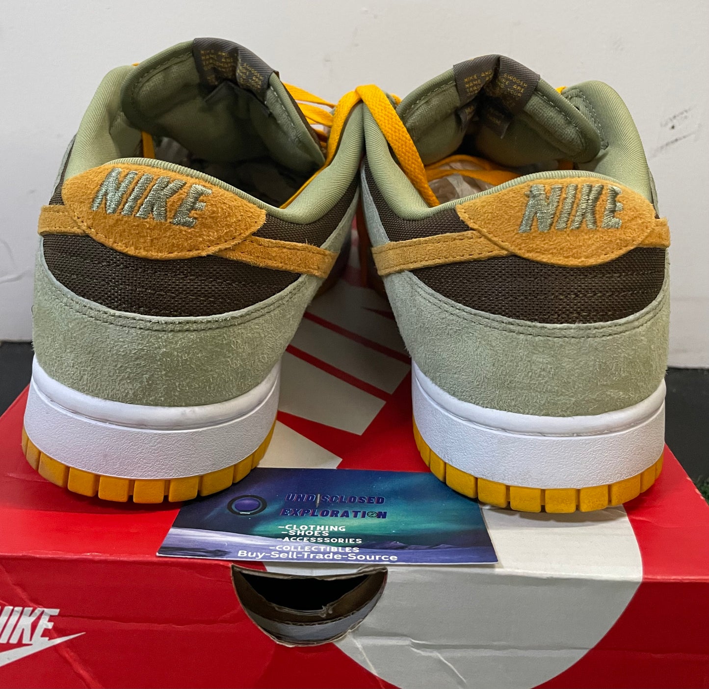 Nike Dunk Low dusty olive size 11.5men/13women