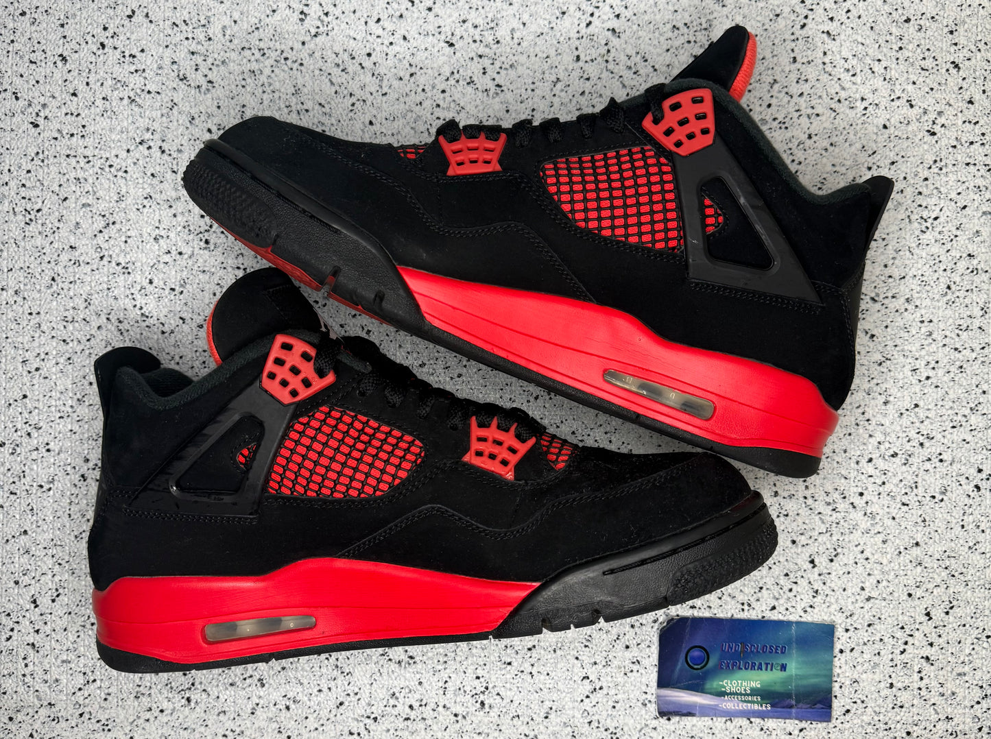 Jordan 4 Red Thunder 11.5 Men/13 Women “Preowned”
