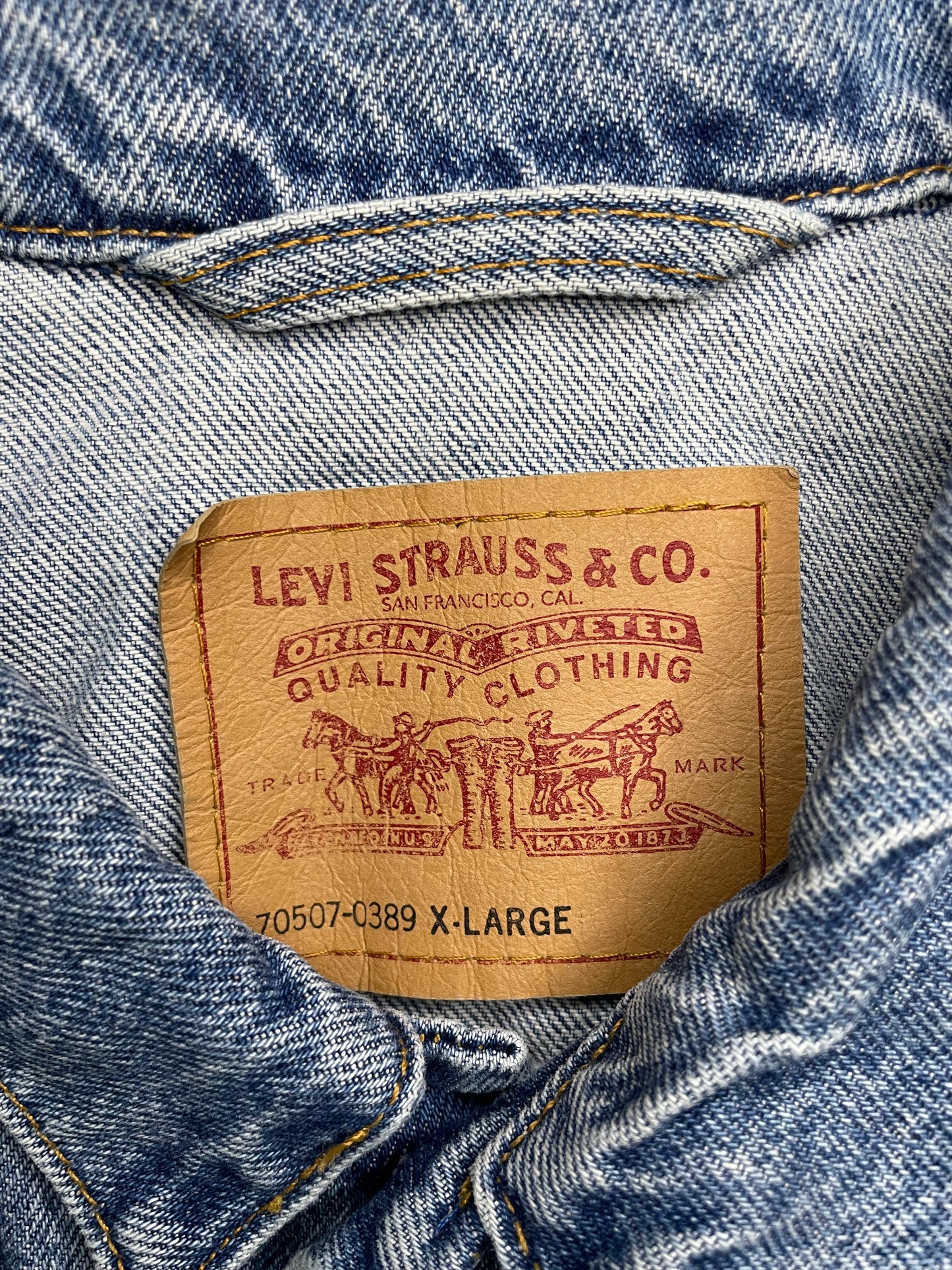 Vintage levis Jean jacket
