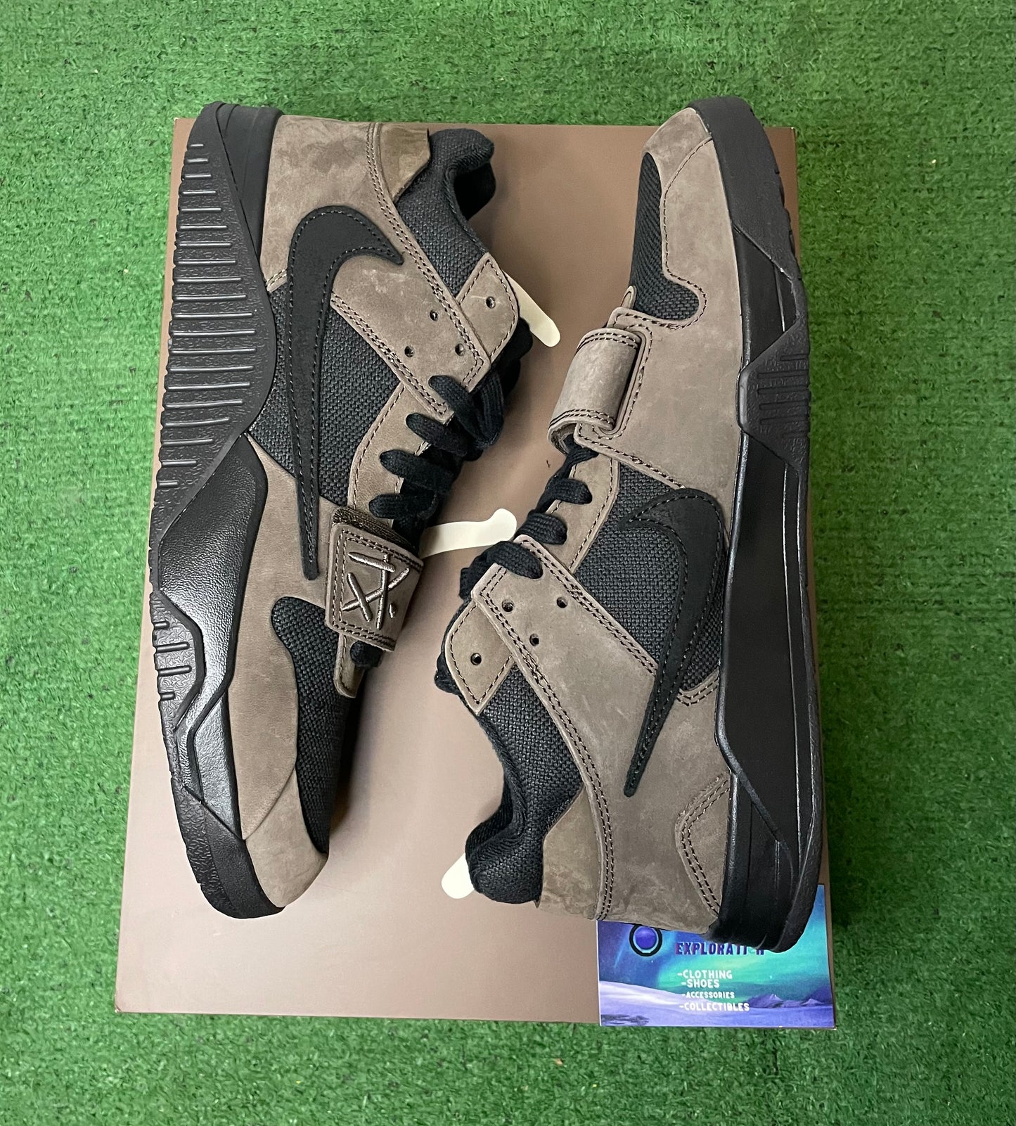 Travis scott jumpman jack trainer dark mocha
