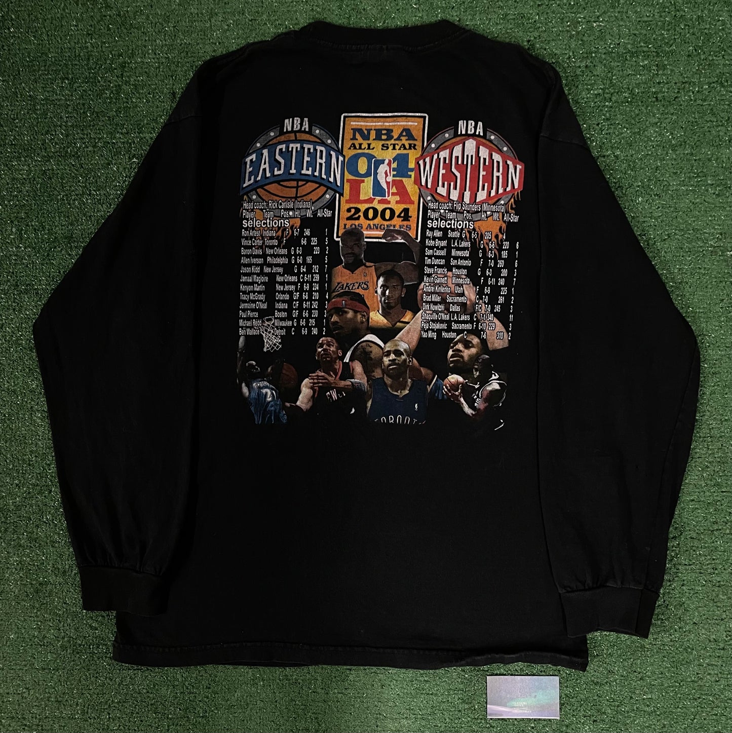 Vintage 2004 NBA All Star Game East Vs West longsleeve