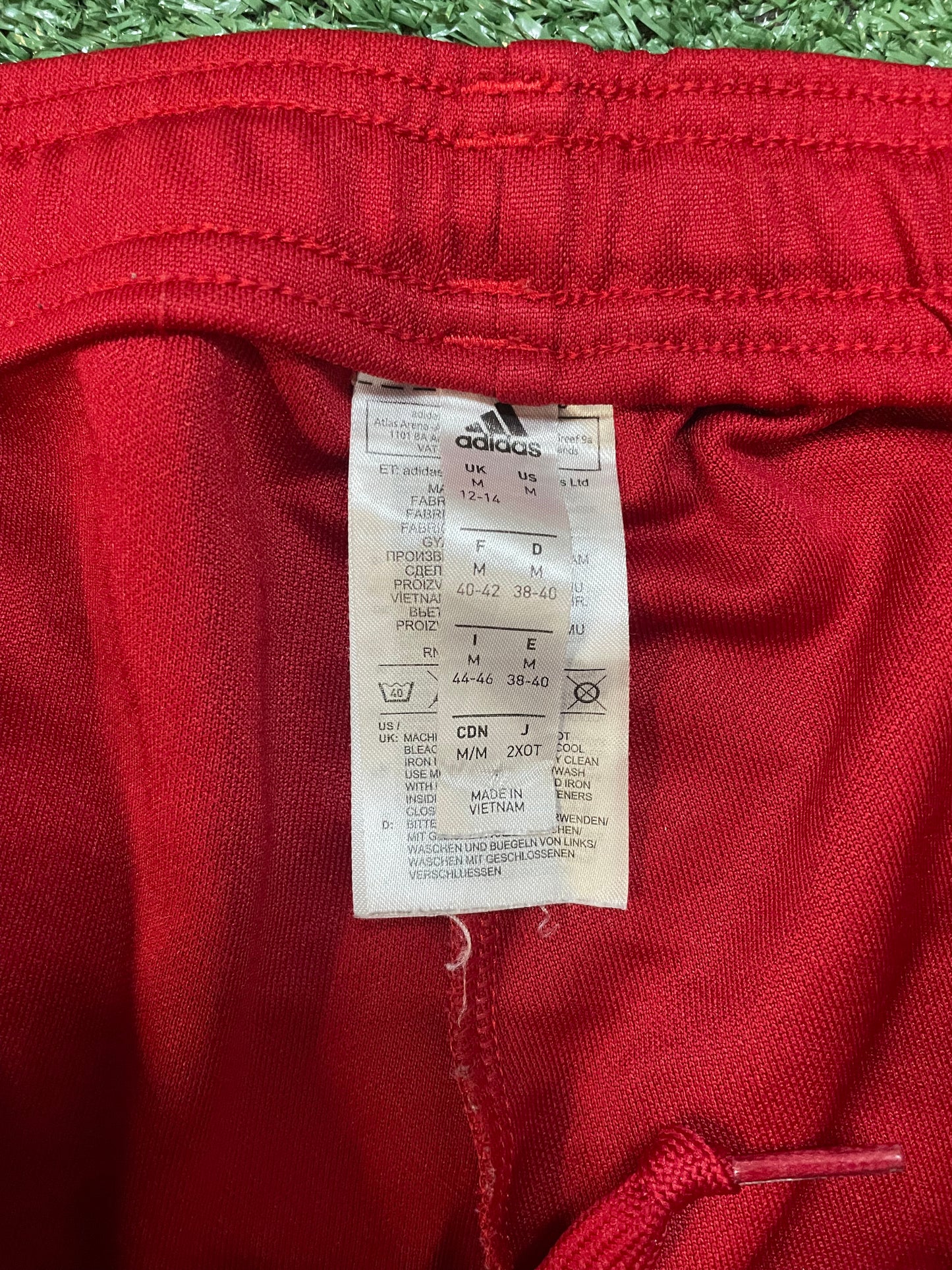Adidas Red track pants