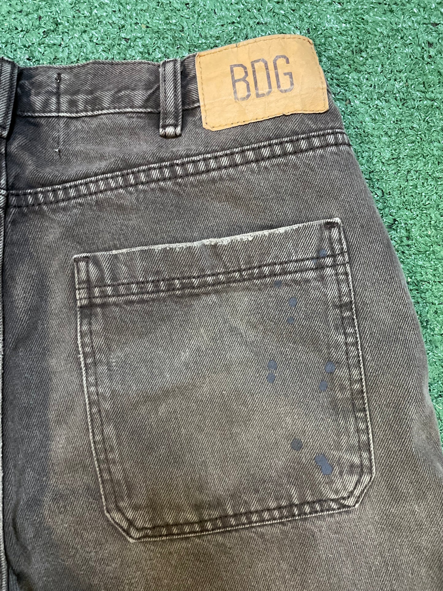 BDG brown double knee pants
