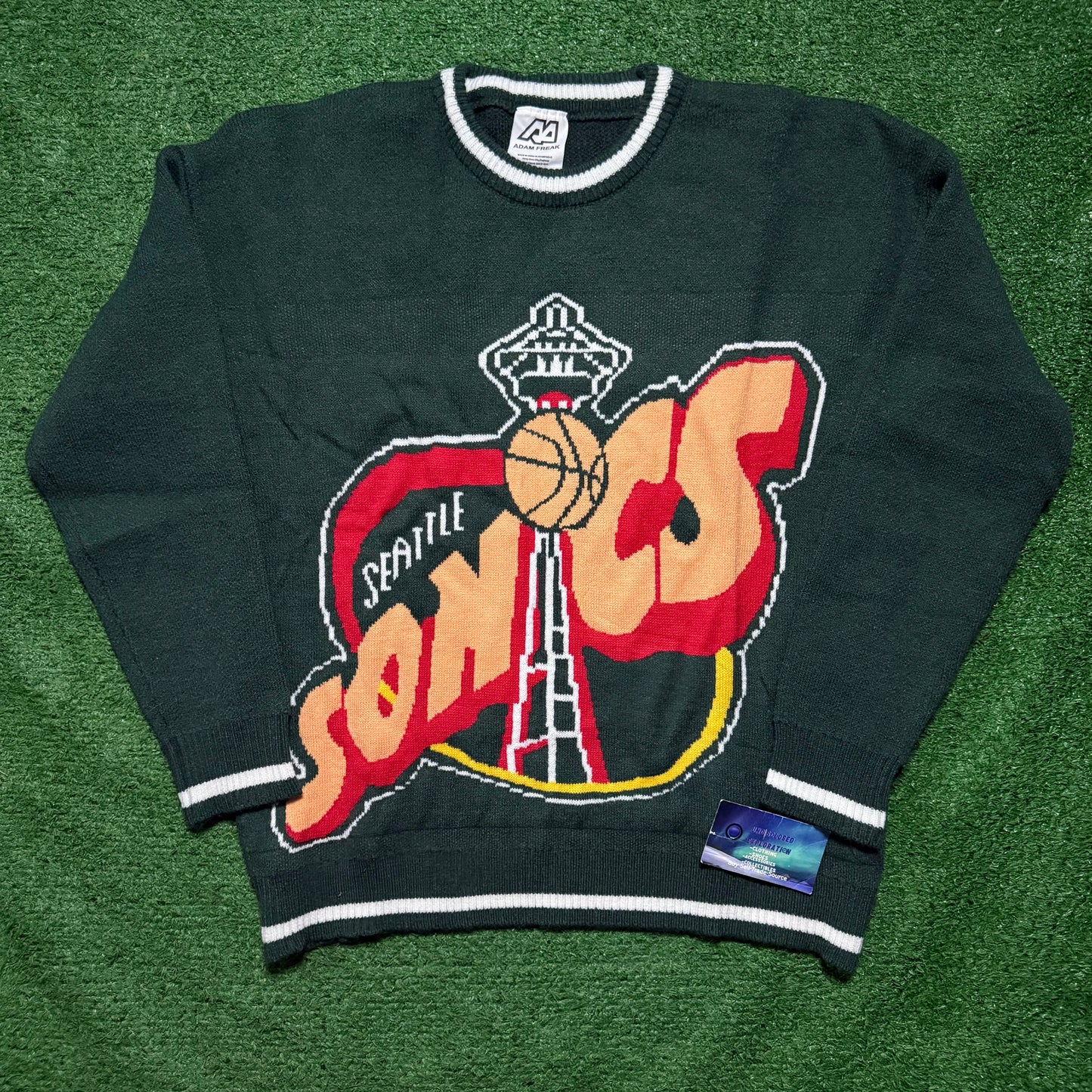Seattle SuperSonics Knit Sweater
