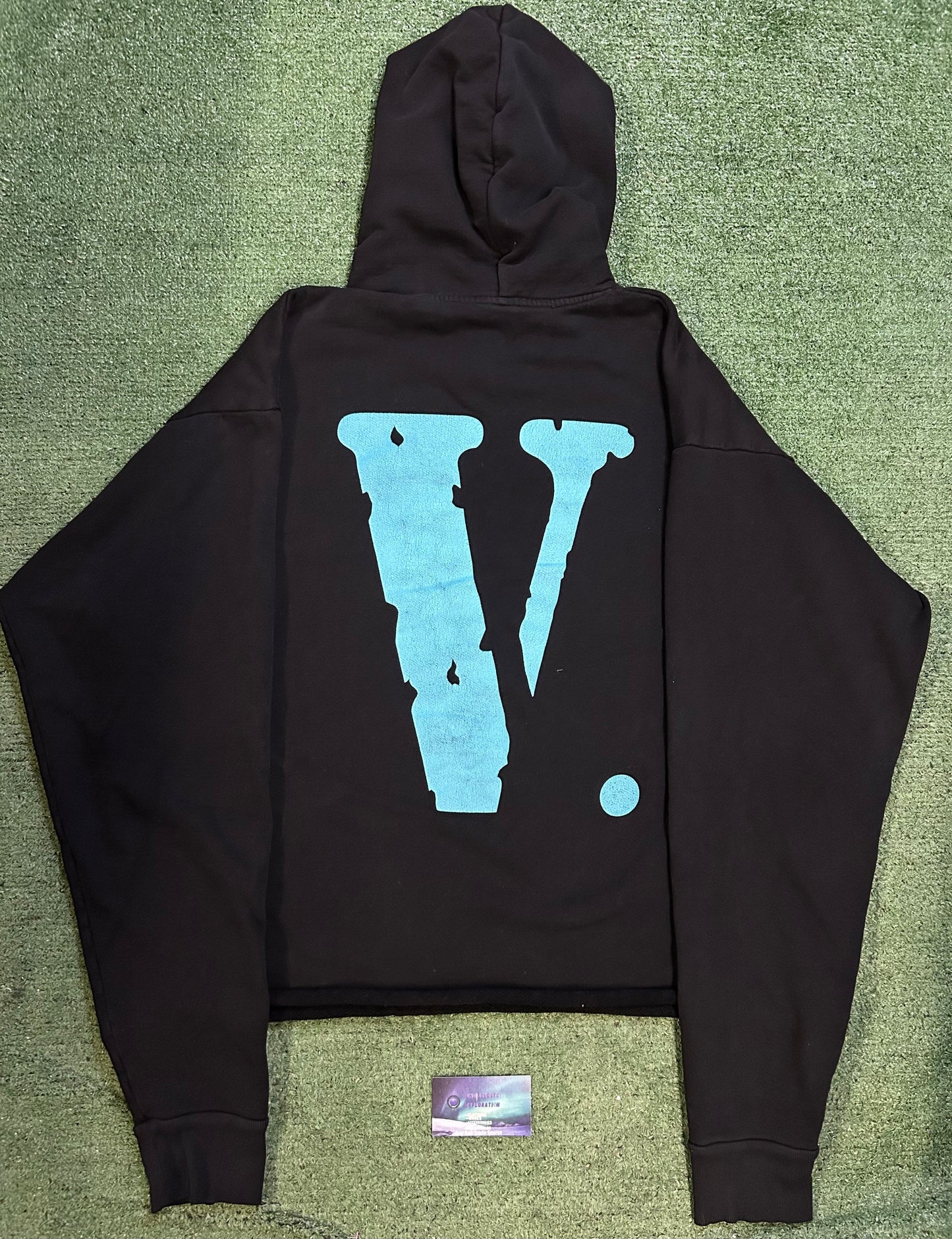 Vlone staple blue hoodie