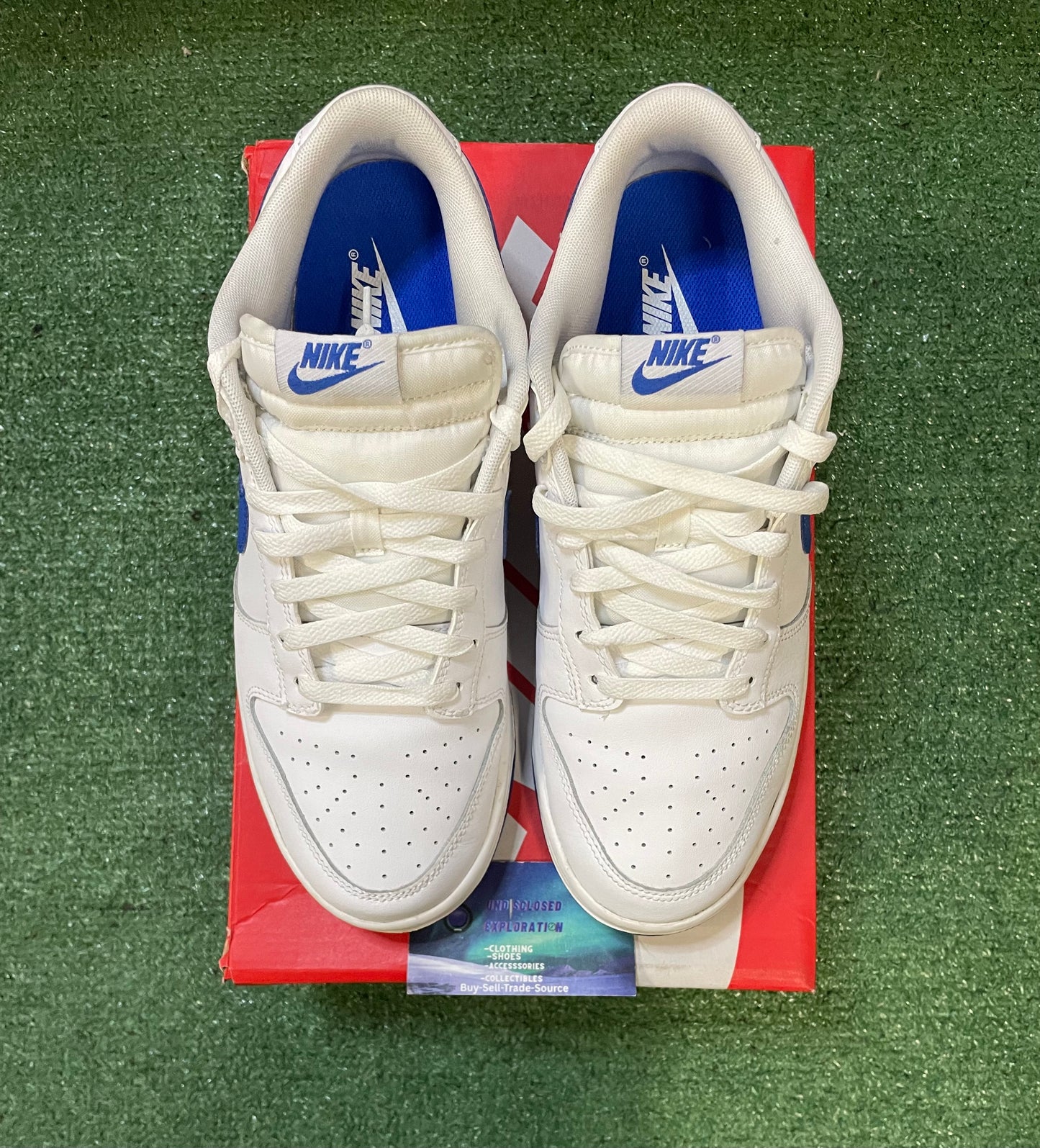 Nike Dunk Low hyper royal size 9.5men/11women