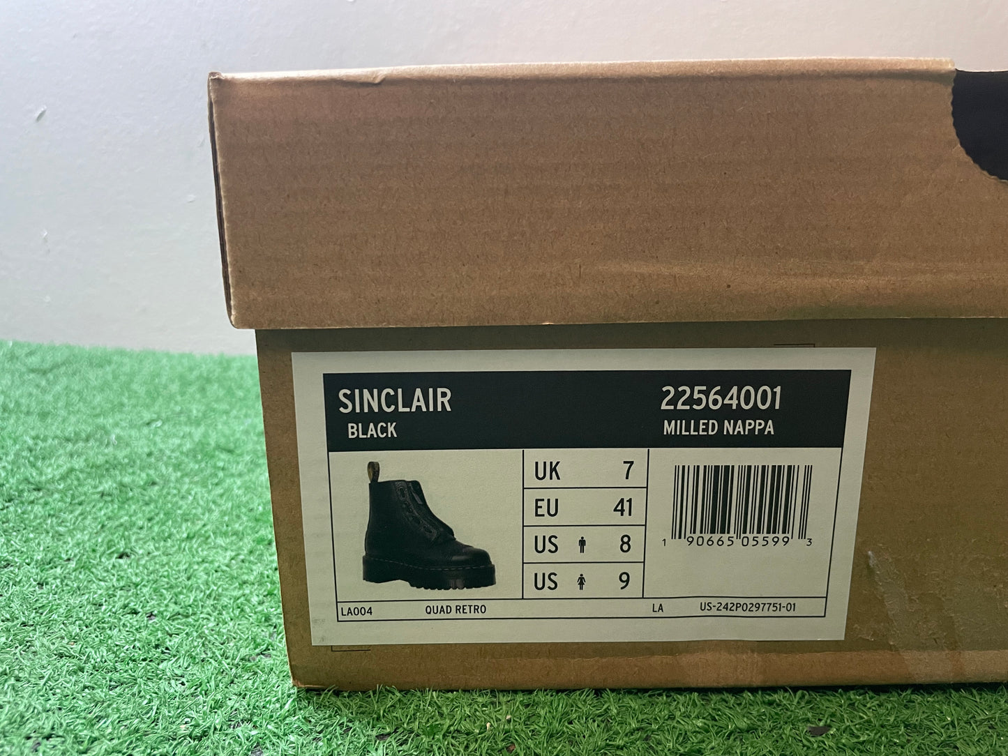 Dr Martens black Sinclair boots