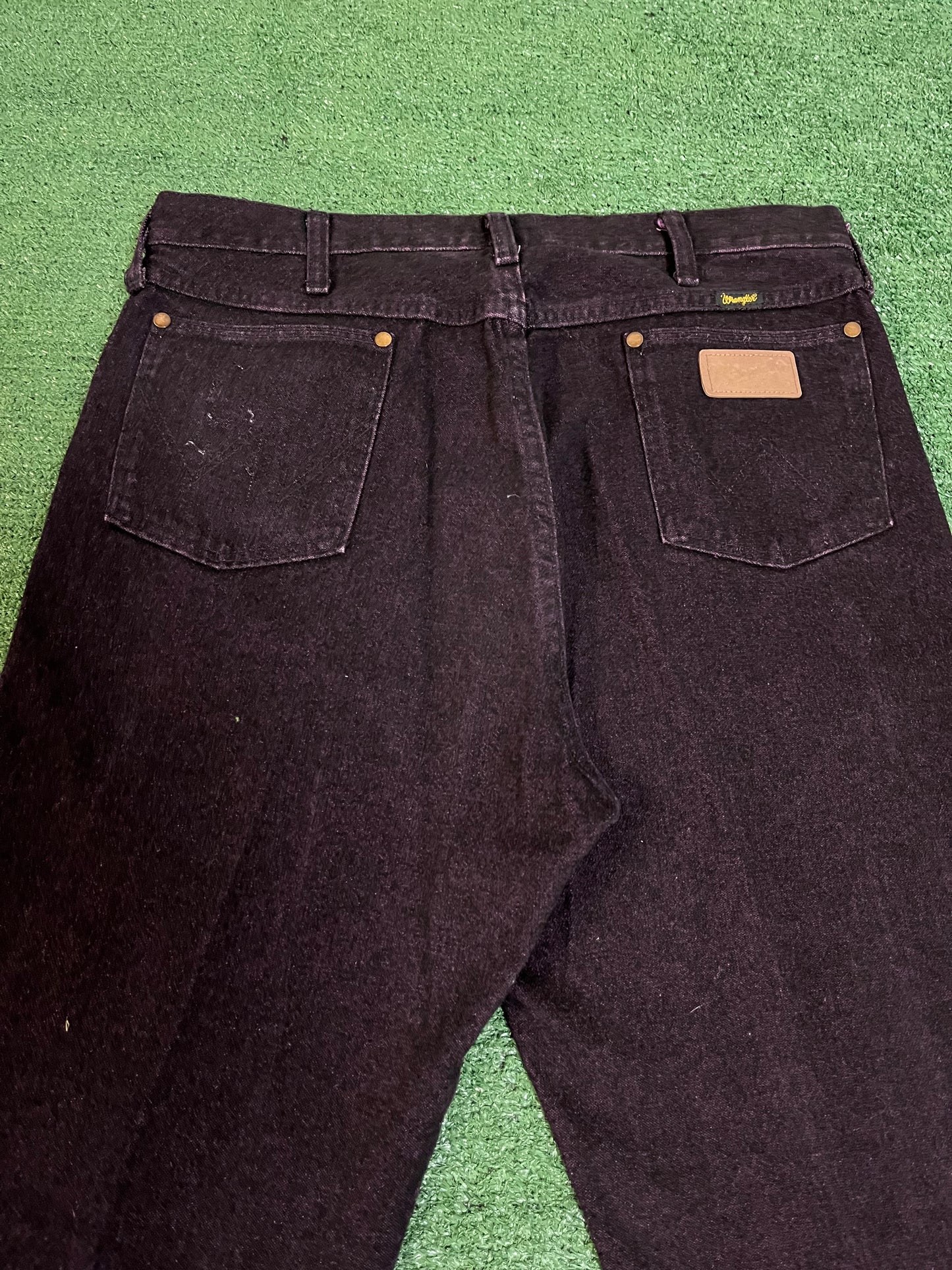 Vintage 1980 wranglers purple denim jeans