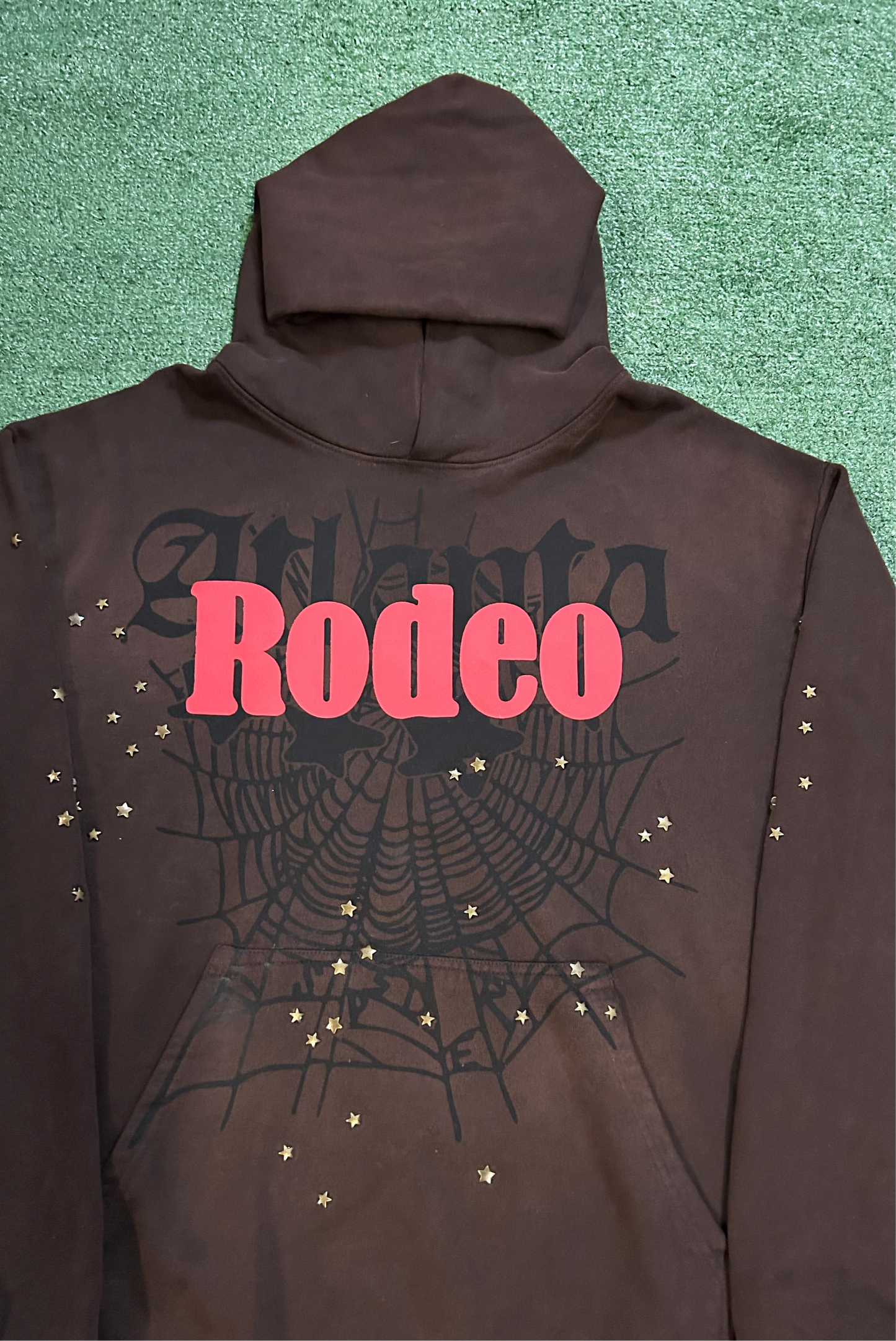 Travis scott X Rodeo sp5der hoodie