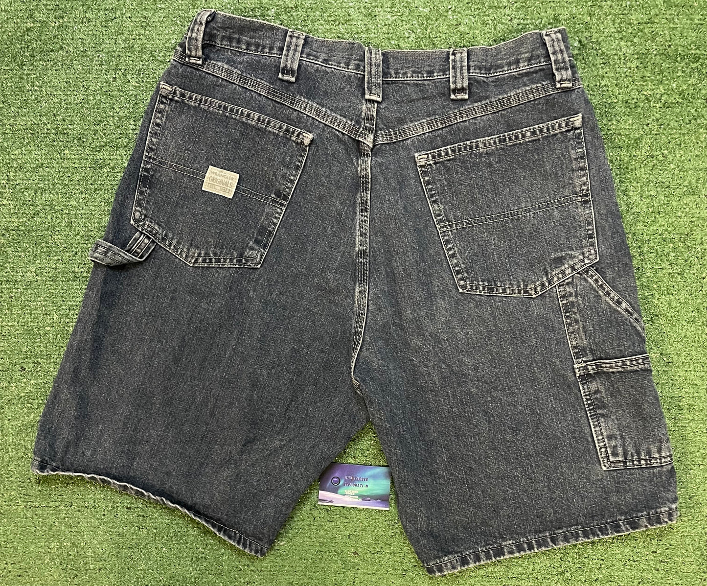 Vintage Wrangler dark wash Jean shorts