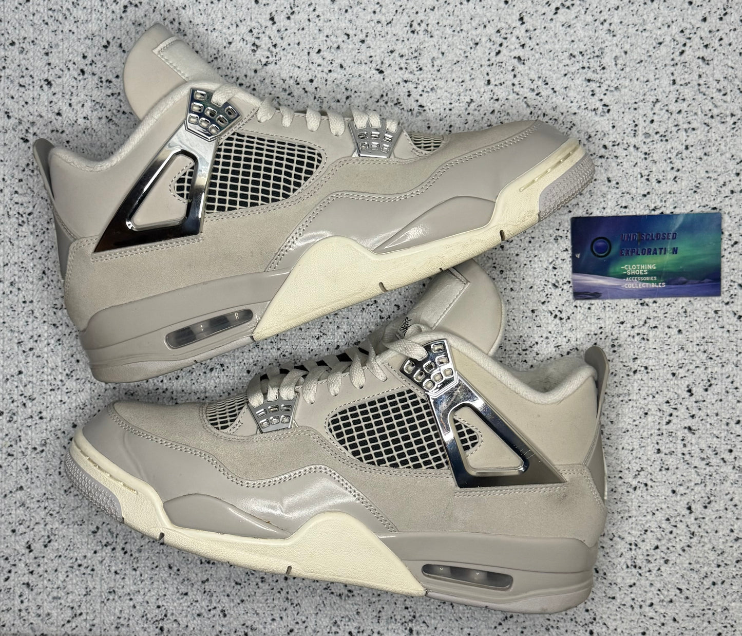 Jordan 4 Frozen Moments 10.5 Men/12 Women “Preowned”