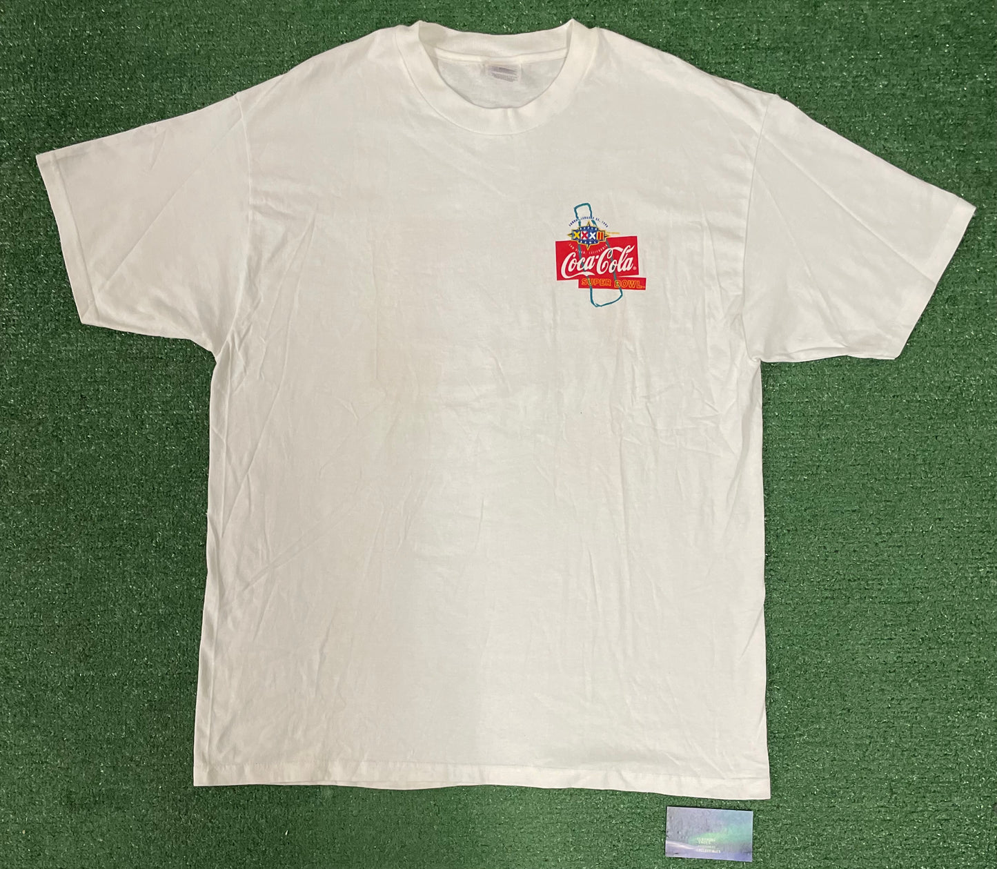 Vintage 1990s NFL Super Bowl 32 Coca Cola Tee