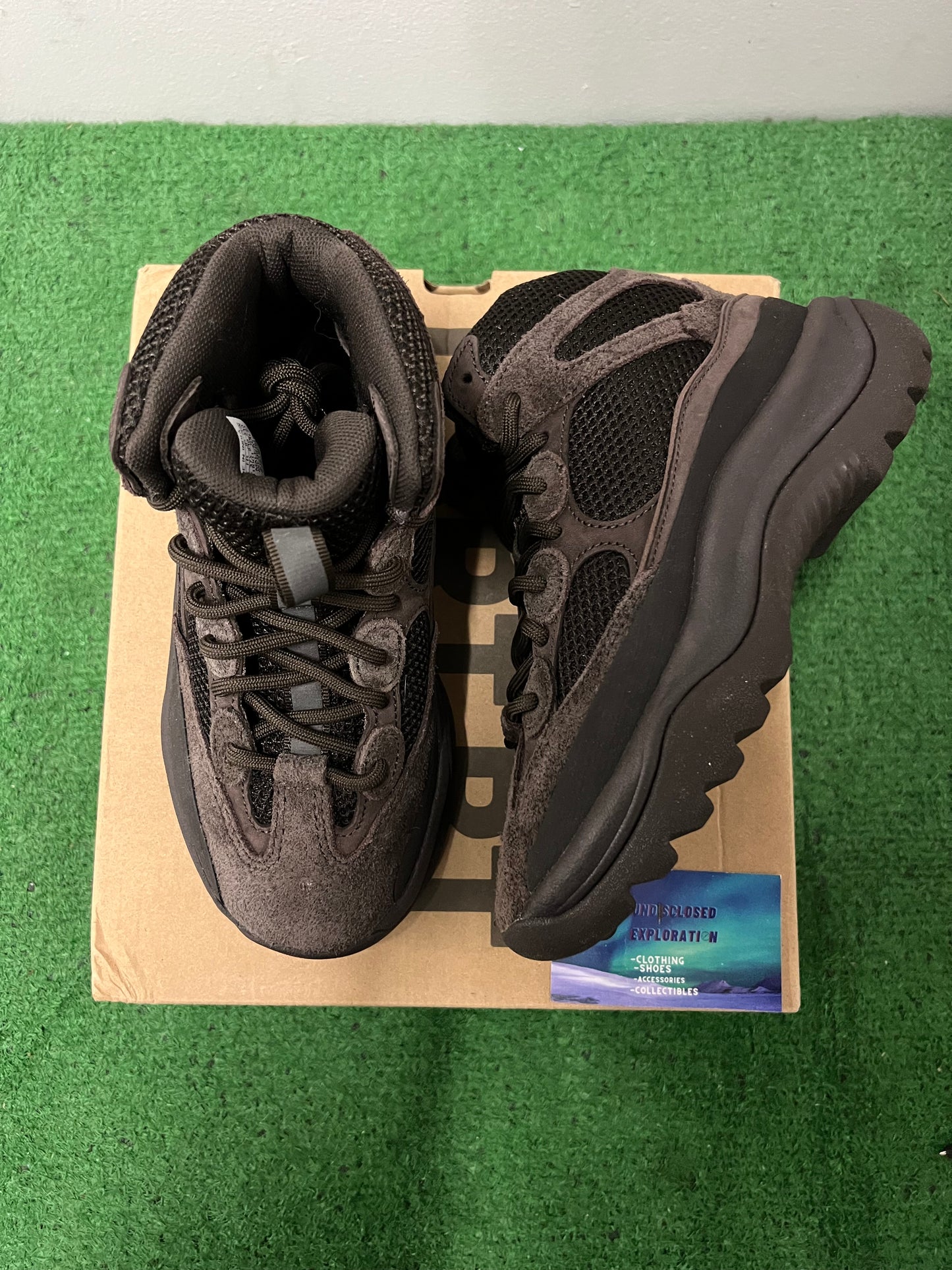Adidas Yeezy dessert boot oil