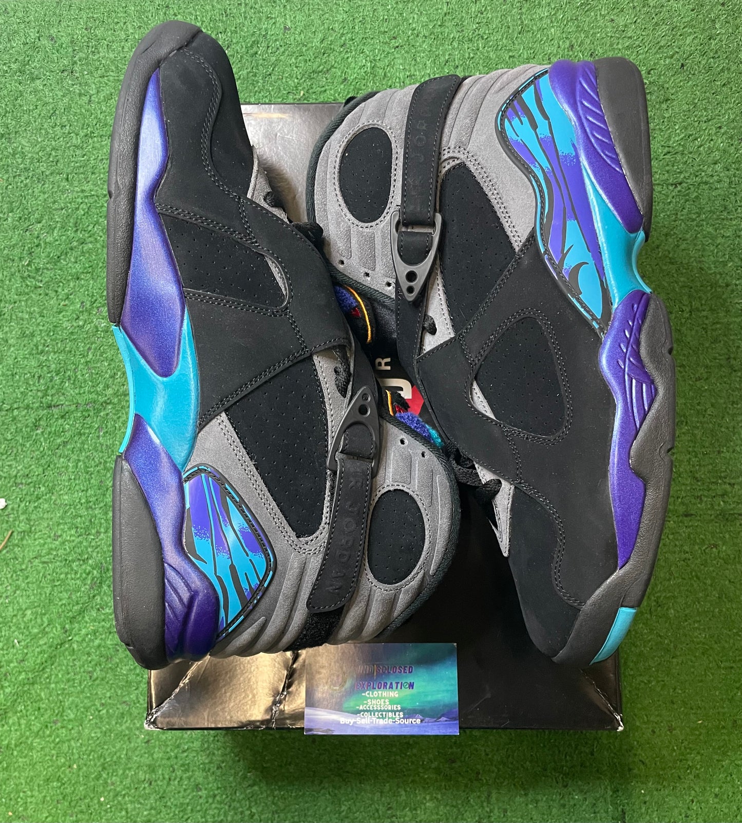 Air Jordan 8 Retro aqua 2025
