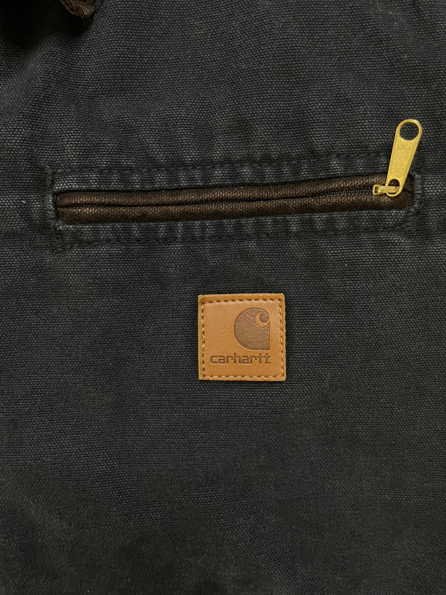 Vintage 2000s Carhartt black Detroit jacket