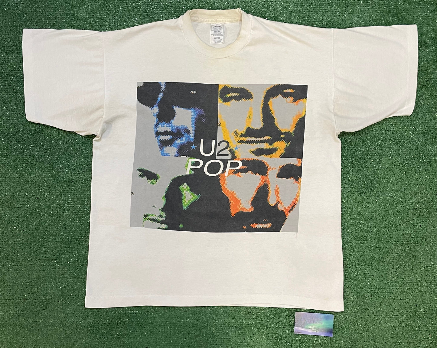 Vintage 1990s U2 popmart tour tee