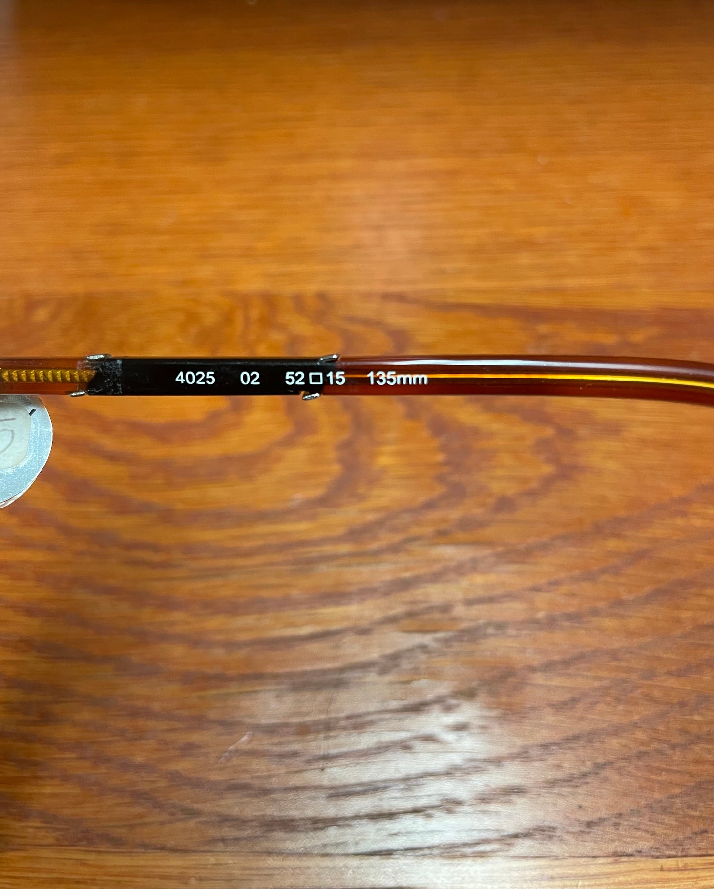 Karl Lagerfeld brown oval glasses