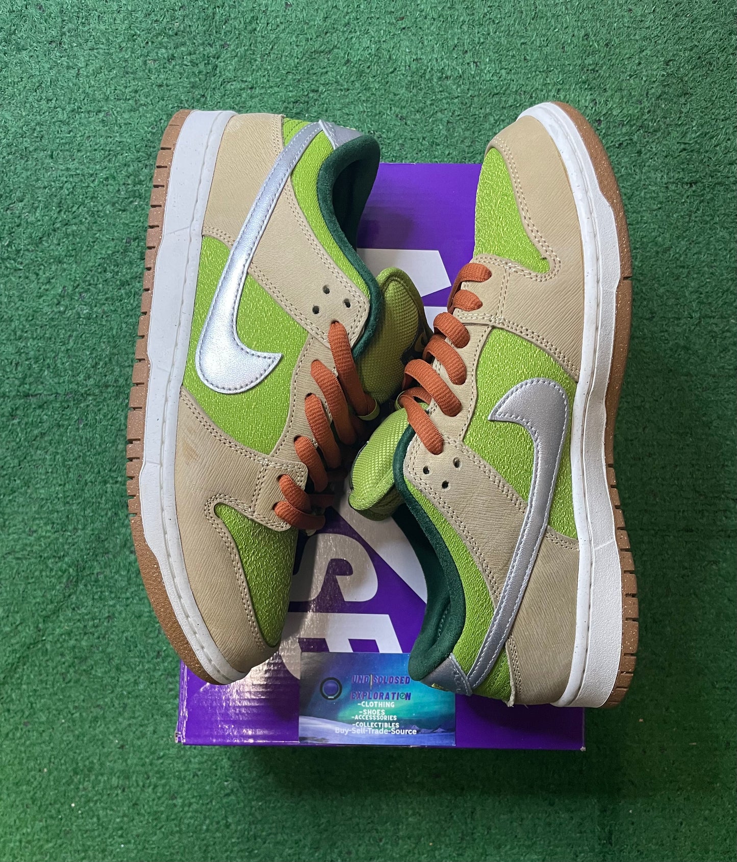 Nike SB Dunk low escargot size 10men/11.5women