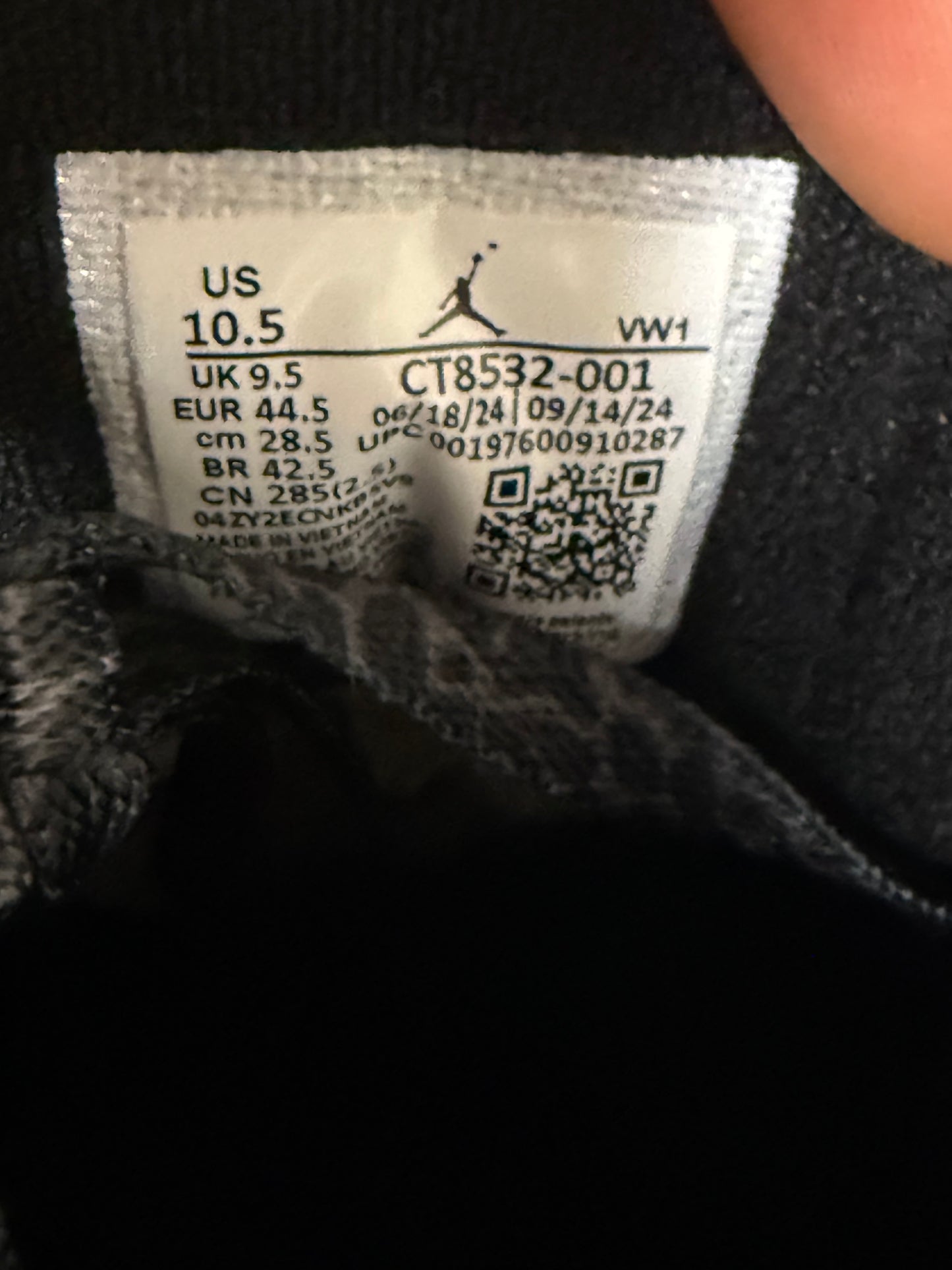 Jordan 3 Black Cat