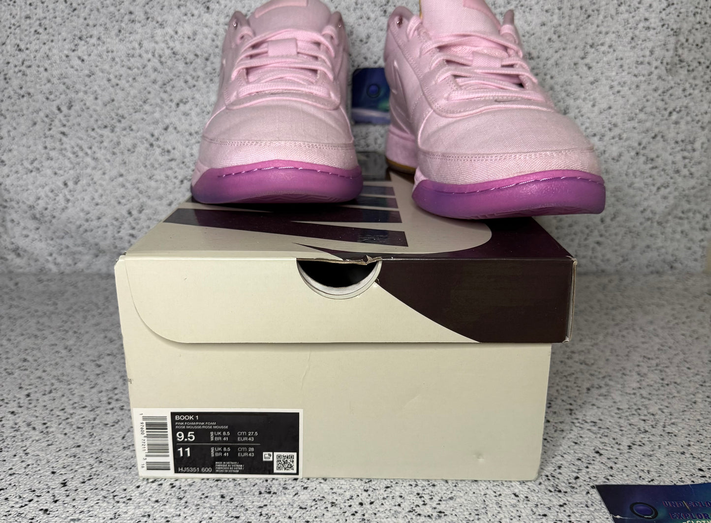 Nike Book 1 Sunrise 9.5 Men/11 Women “Preowned”