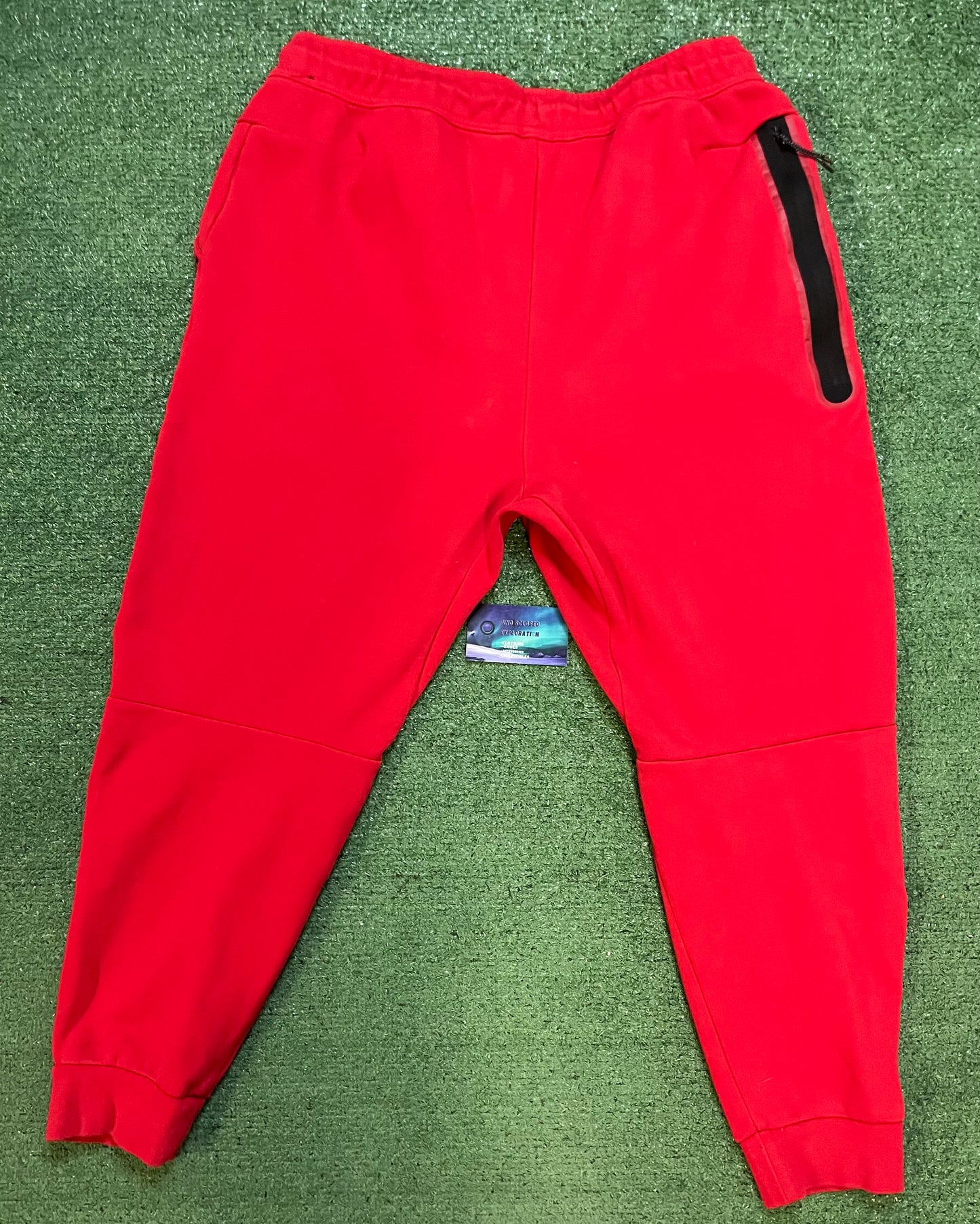 Nike Tech fleece red sweatpants