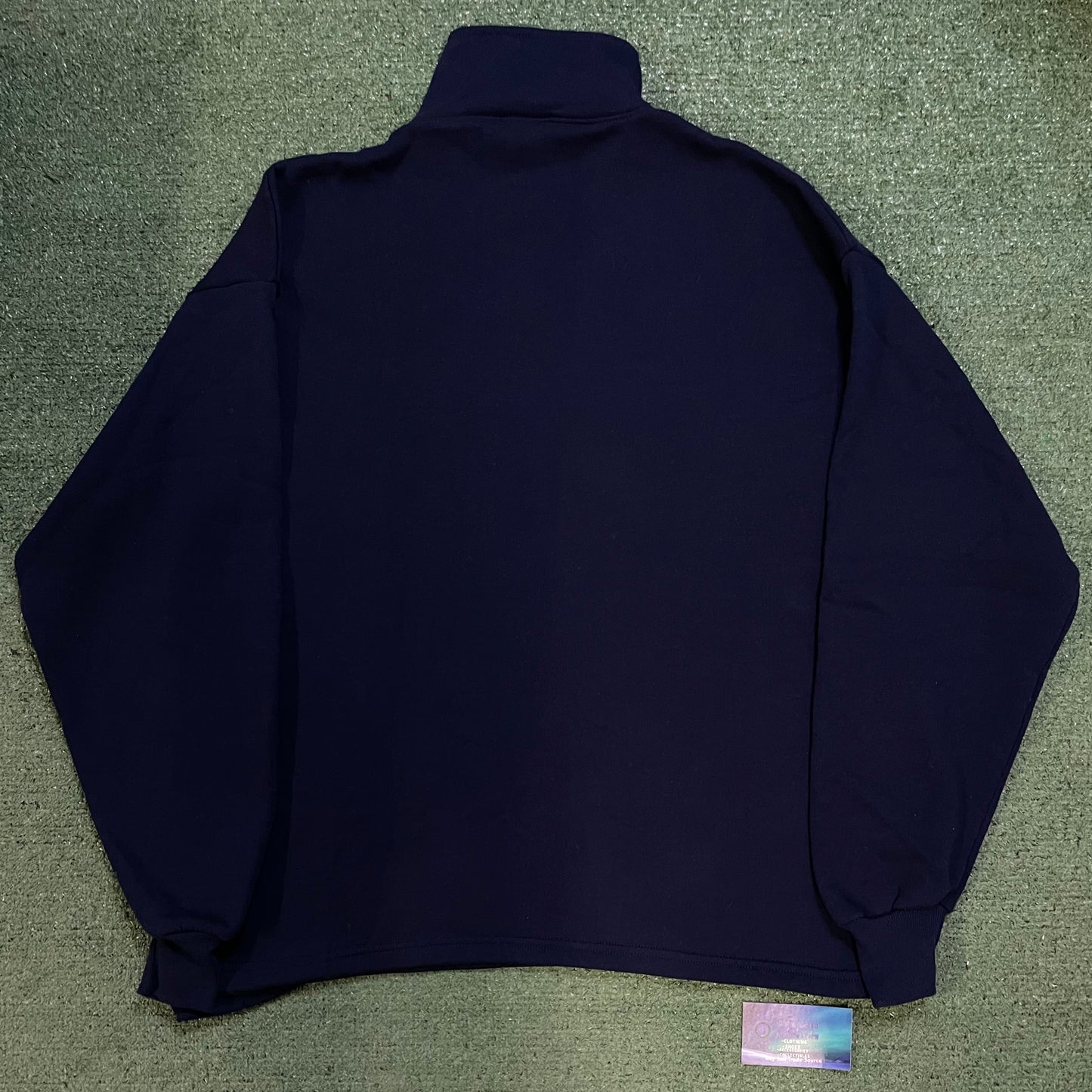 Vintage 1990s Sports Illustrated embroidered quarter zip up hoodie