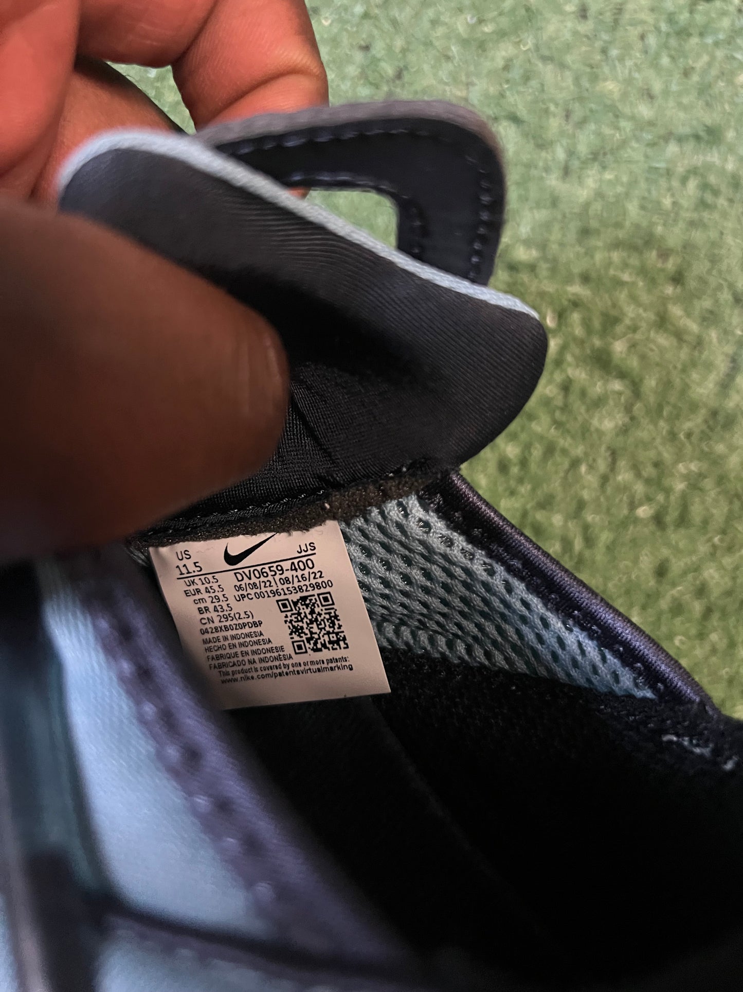 Nike air kukini obsidian blue size 11.5men/13women