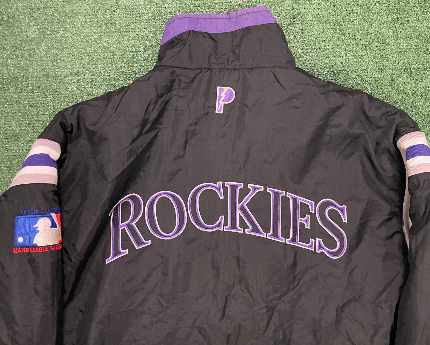 Vintage 1990s Colorado Rockies reversible jacket