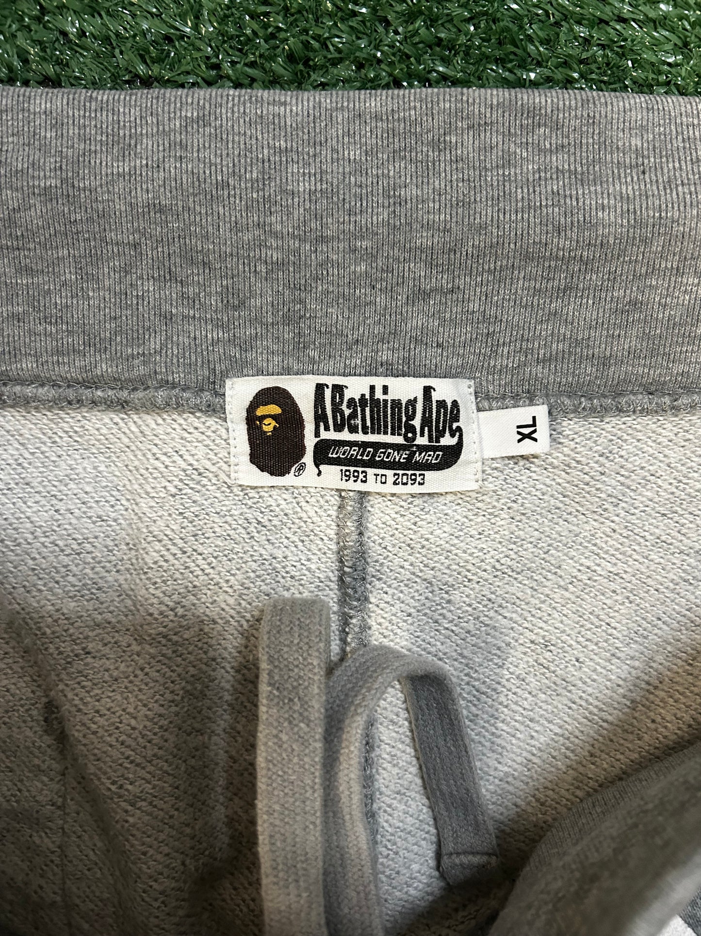 Bape grey shark sweatpants