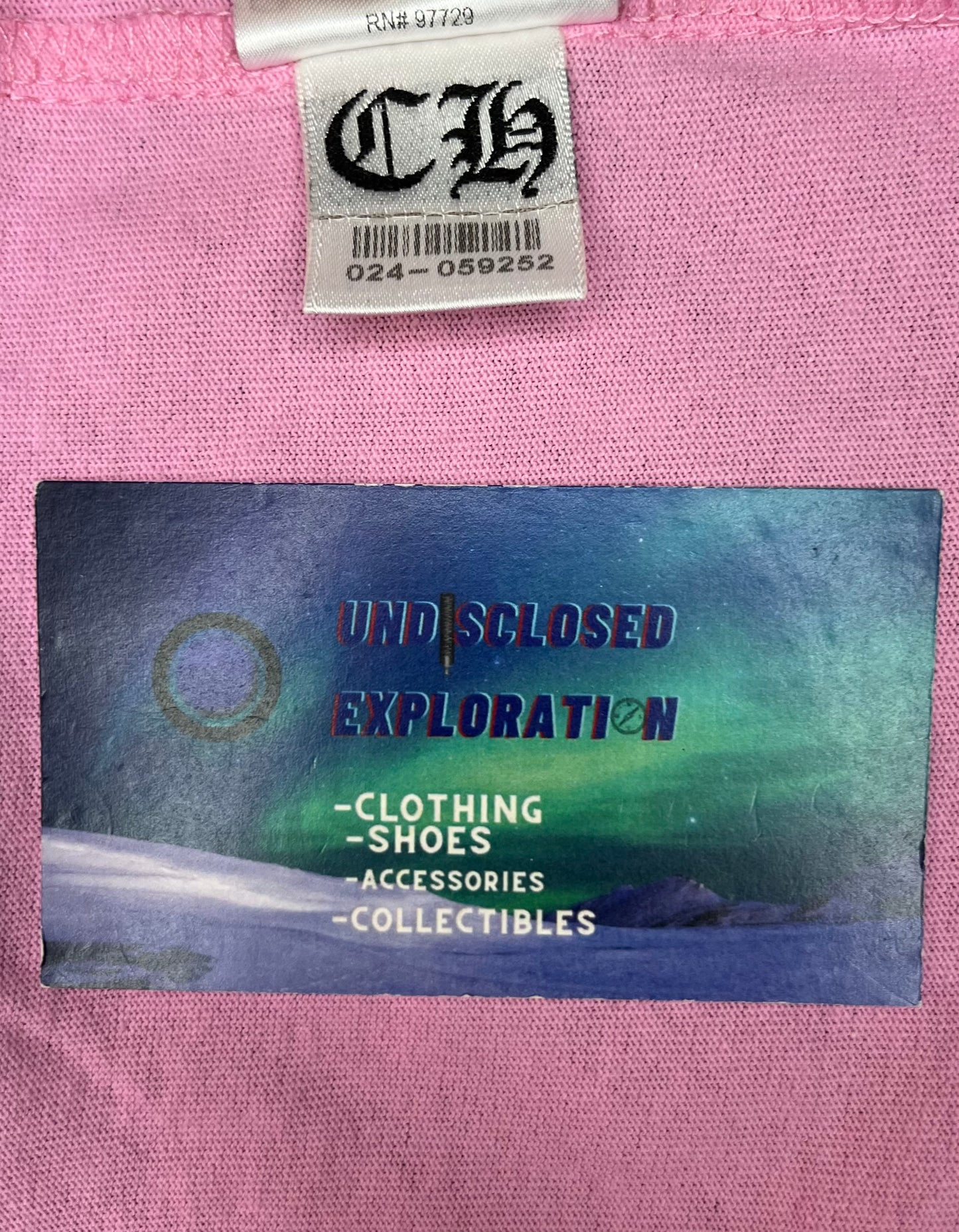 Chrome hearts vanity affair pink tee