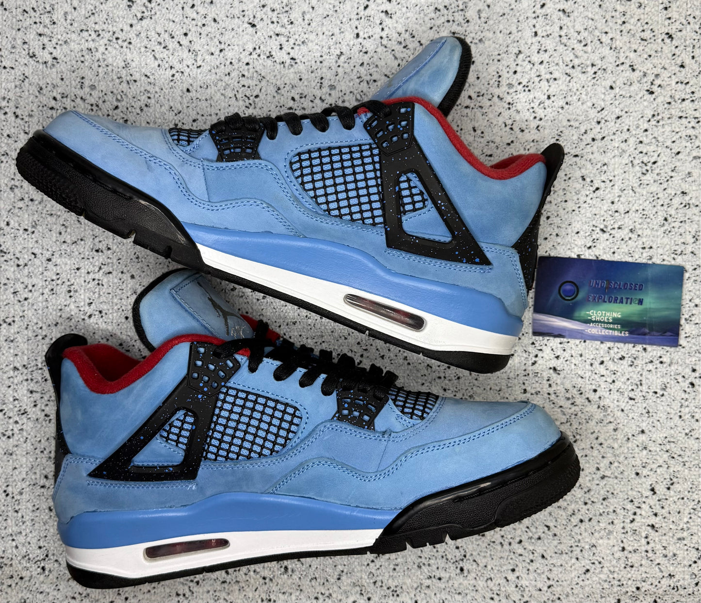 Jordan 4 Travis Scott Cactus Jack 9 Men/10.5 Women “Preowned”