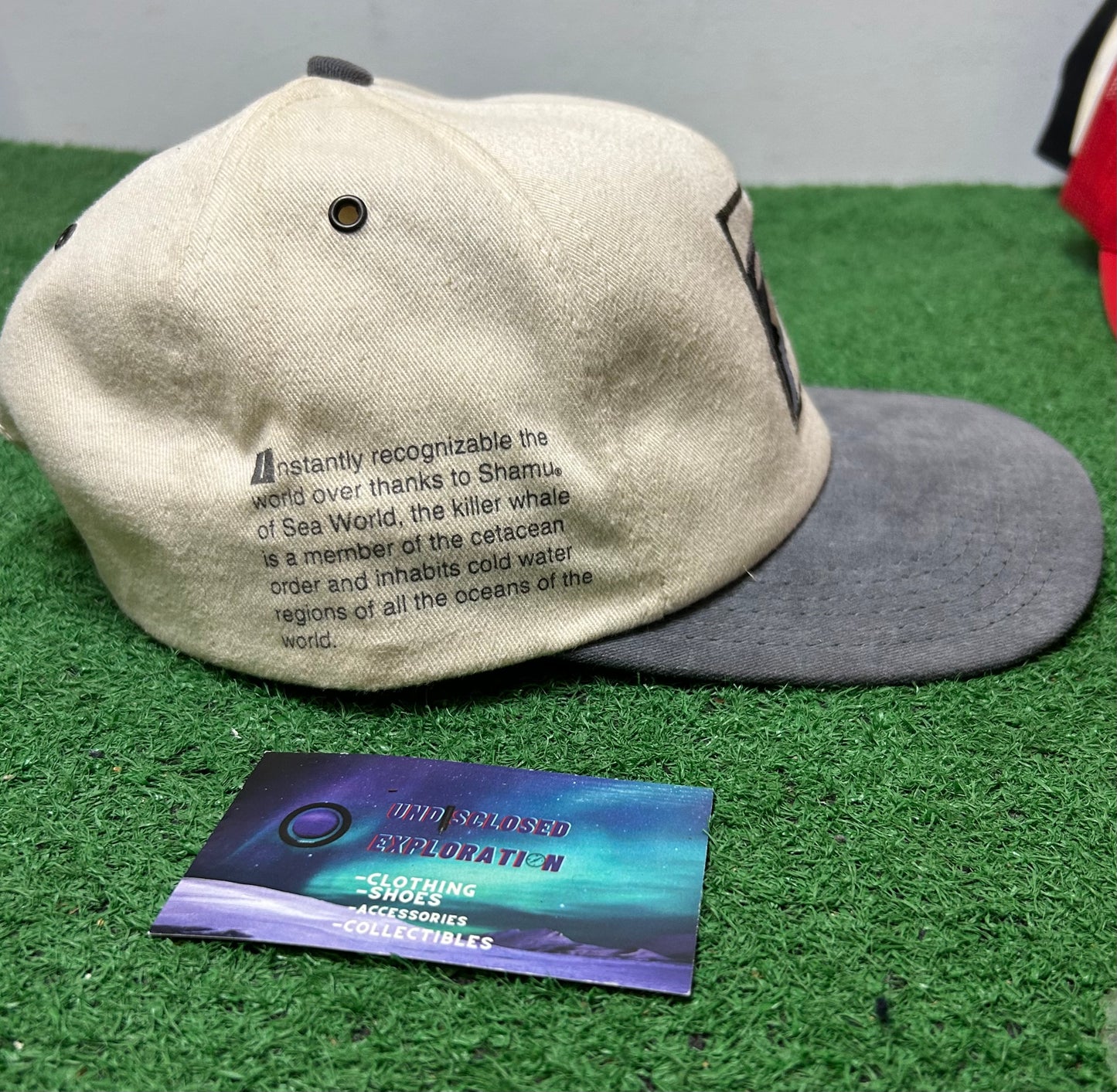Vintage 1990s Shamu sea world hat