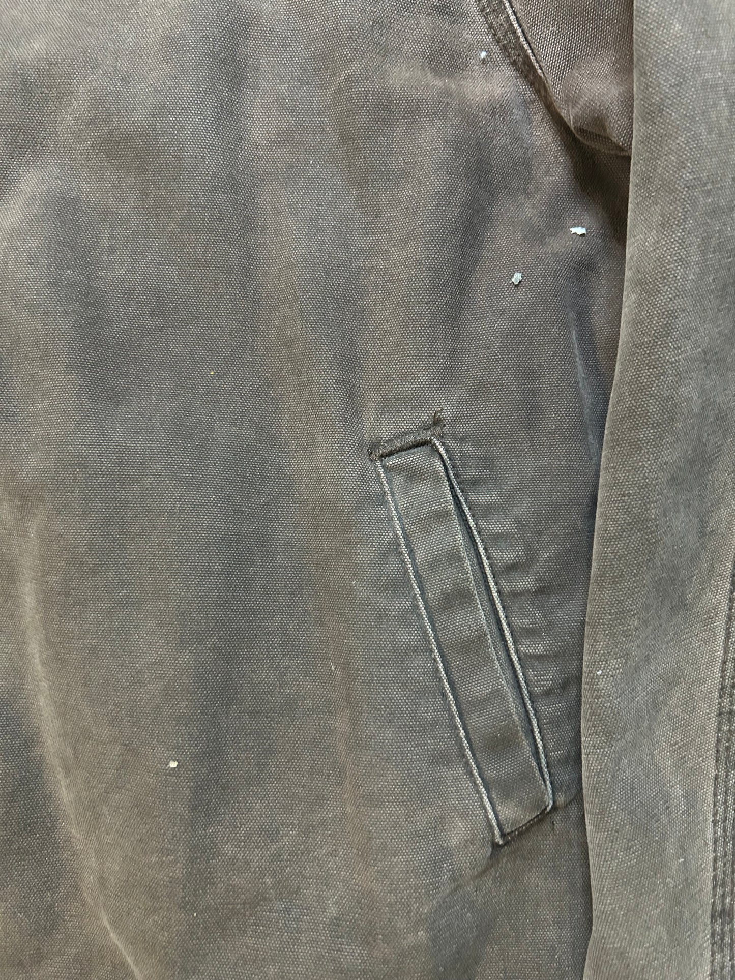 Vintage 1990s carhartt Santa Fe embroidered brown jacket
