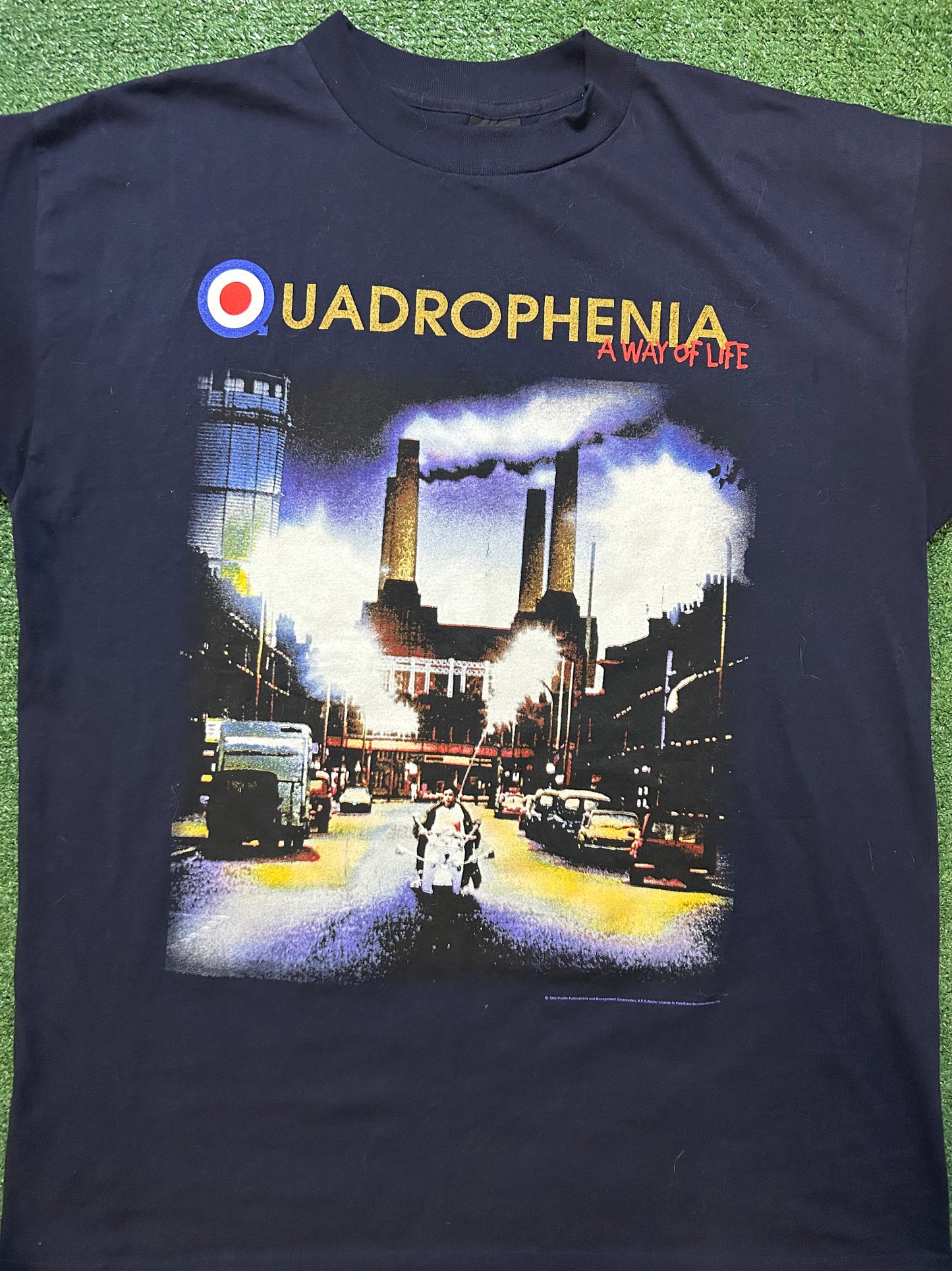 Vintage 1990s The Who quadrophenia a way of life North American tour tee